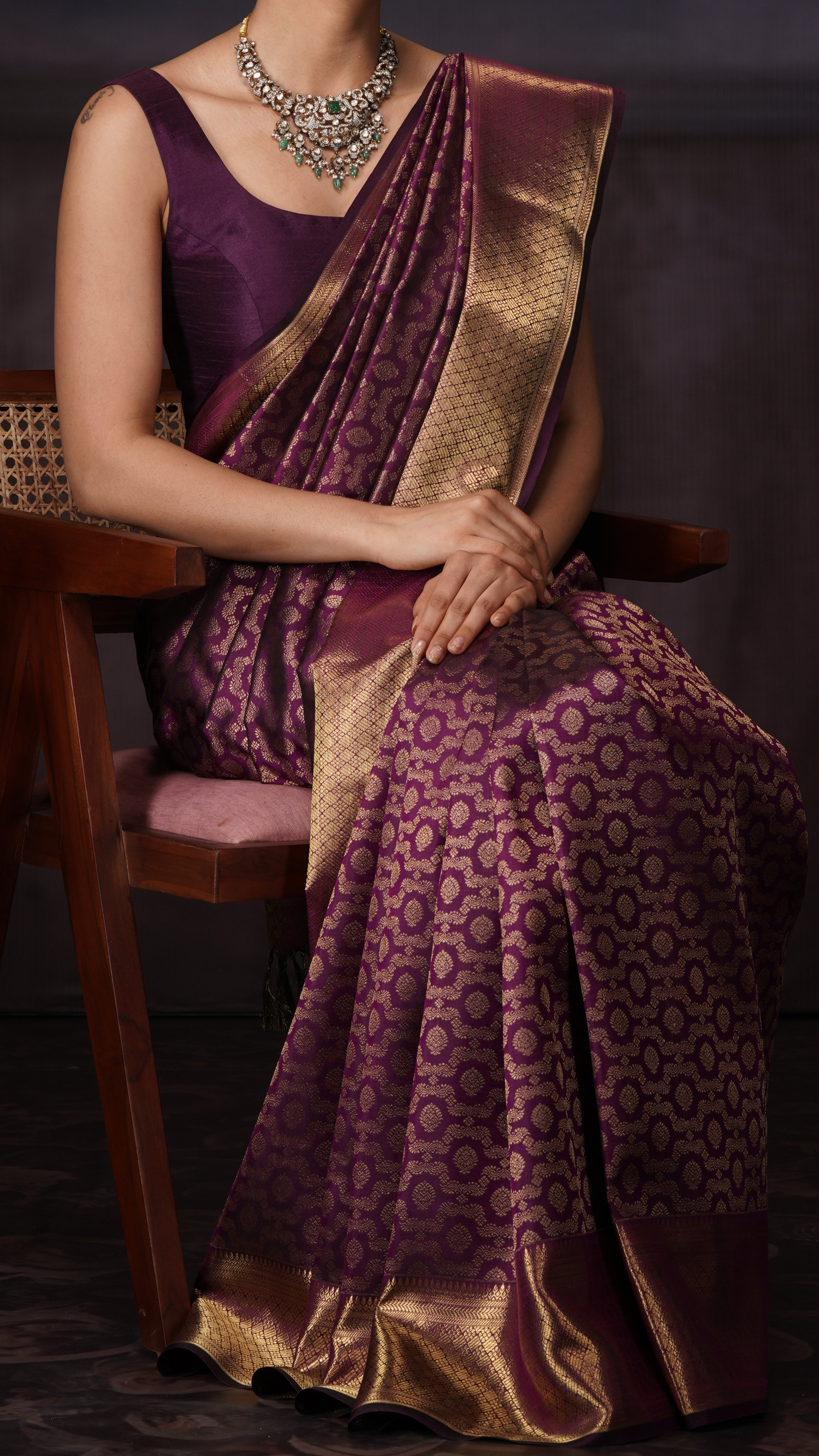 Royal Amethyst | Kanjivaram