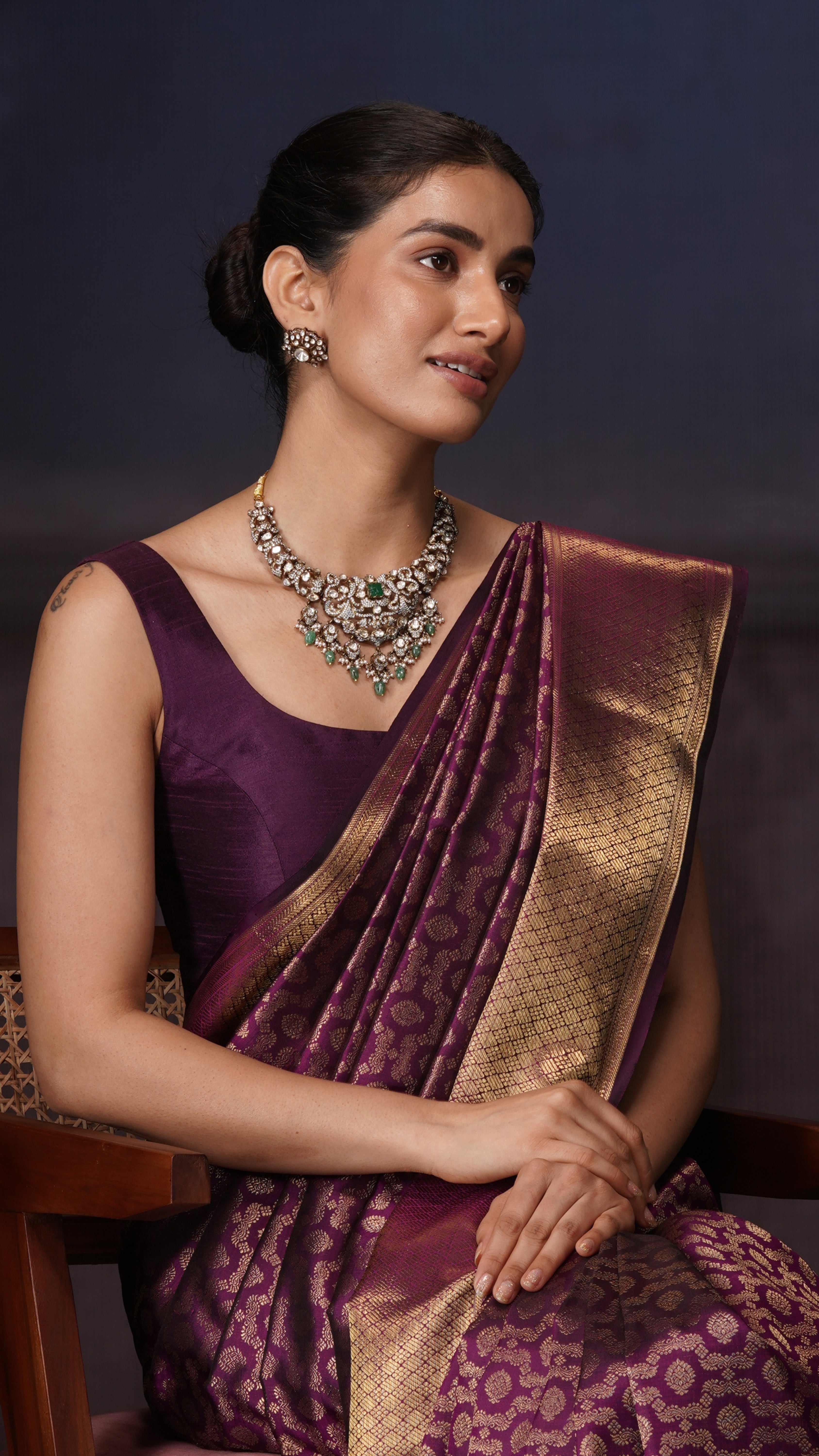 Royal Amethyst | Kanjivaram