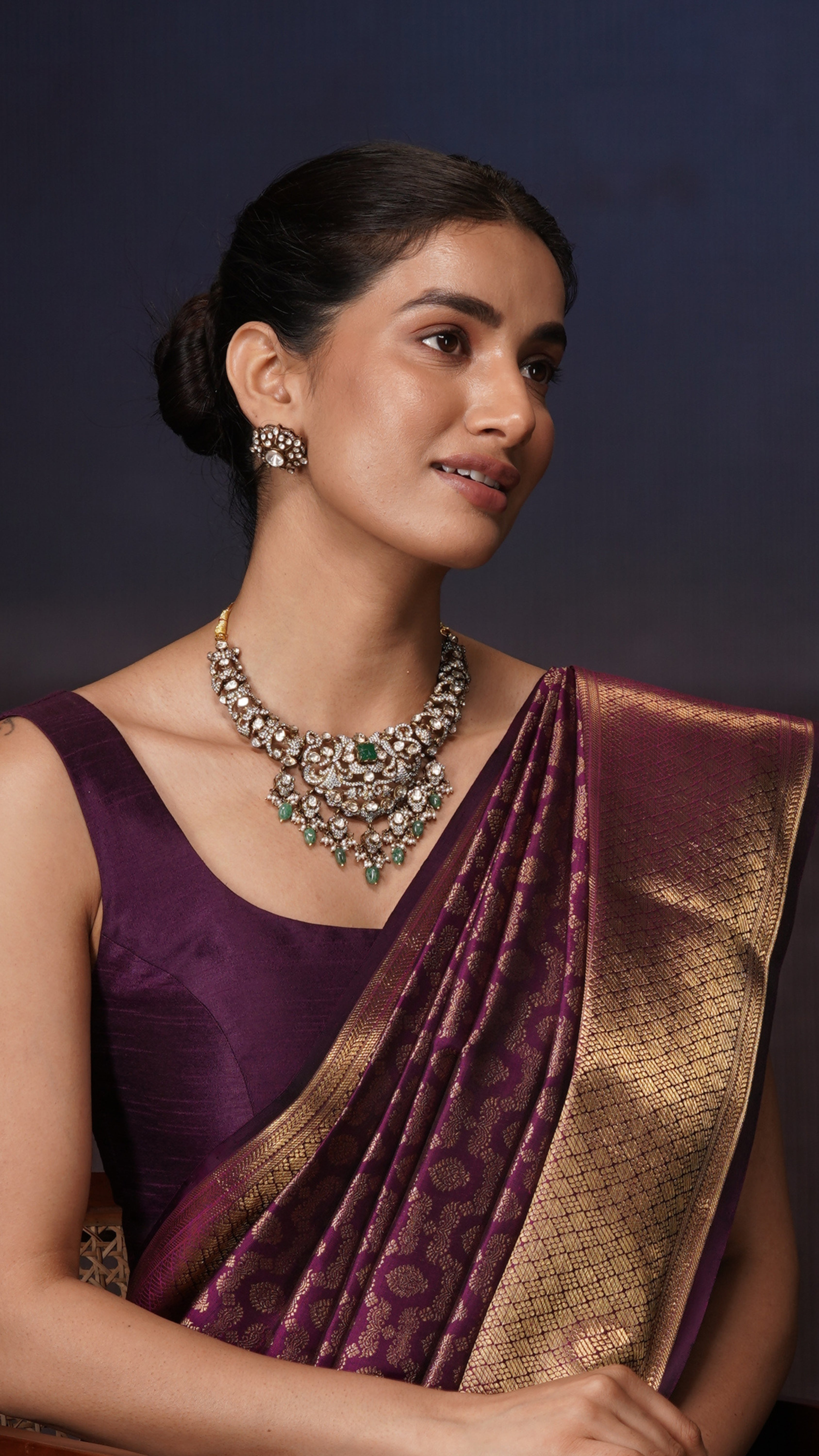 Royal Amethyst | Kanjivaram