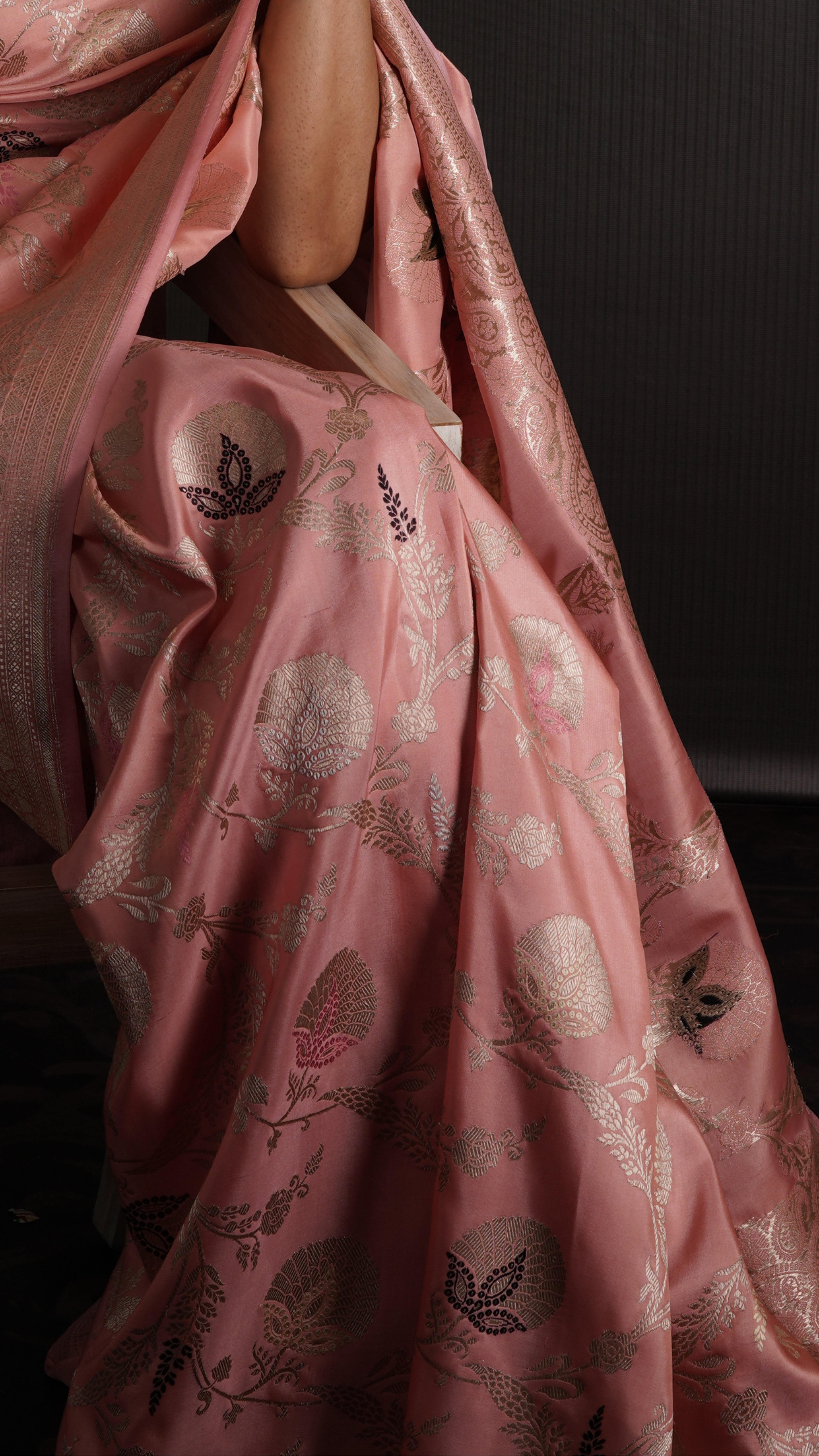 Blush Brocade | Banarasi