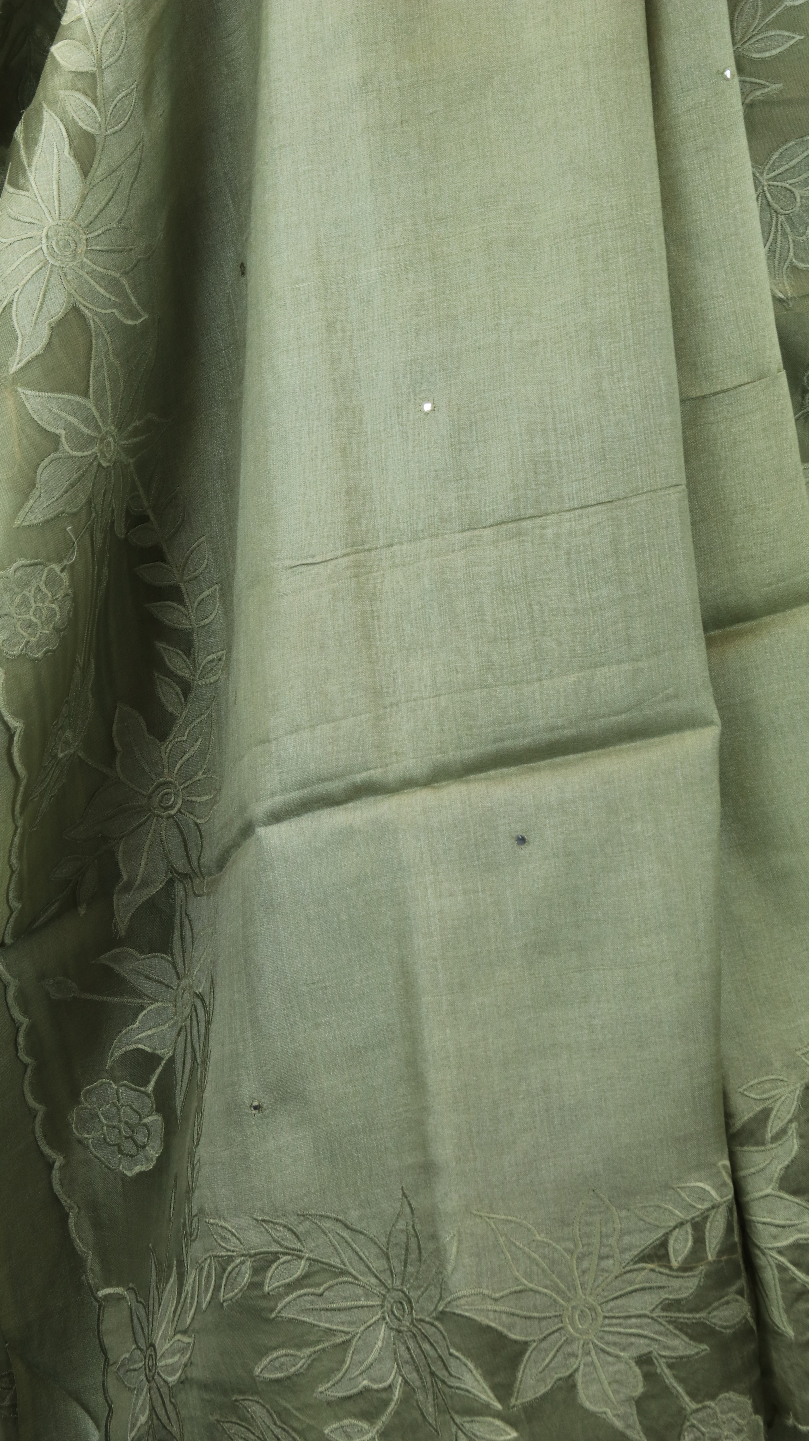 Olive Mist | Tussar