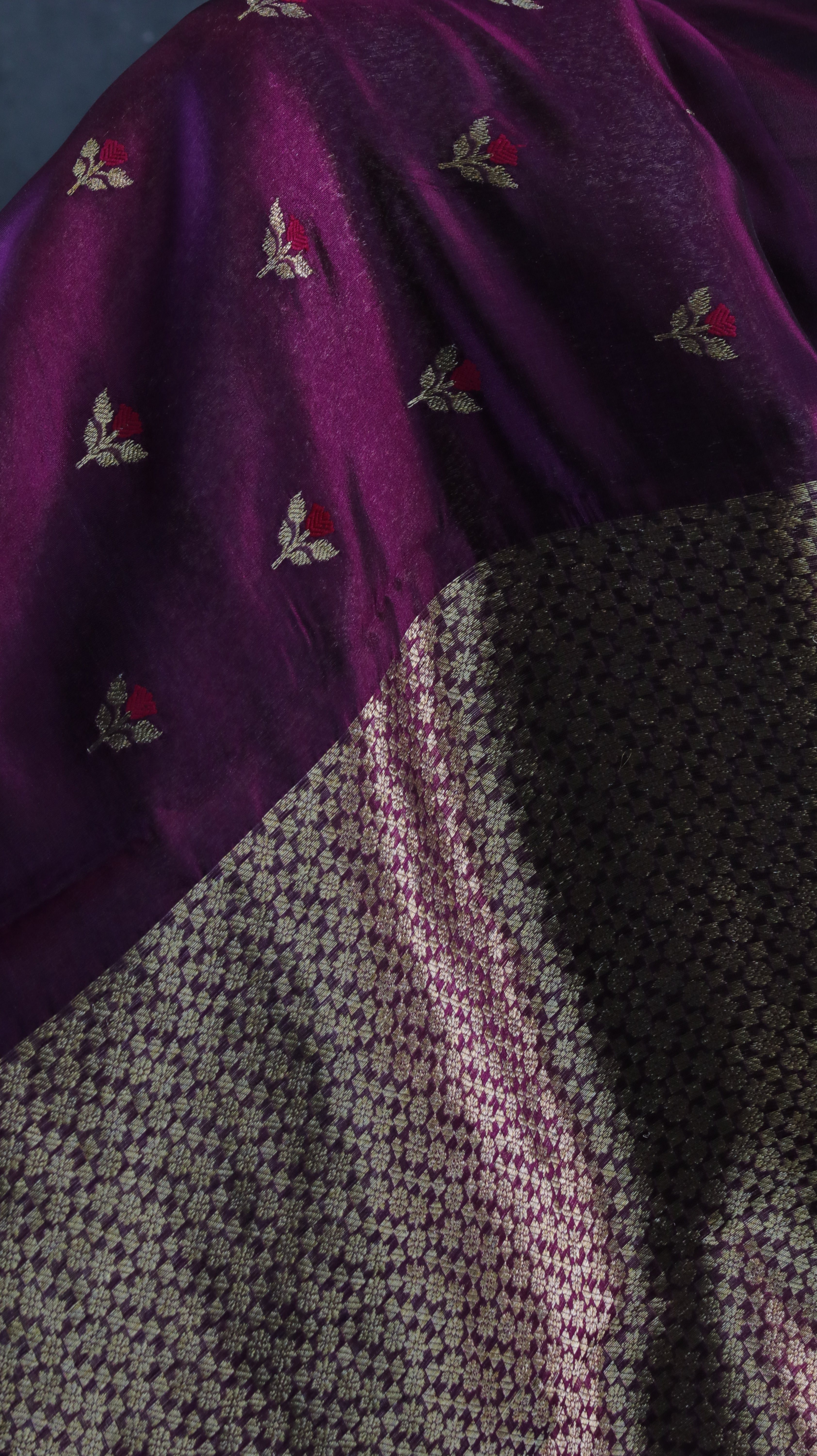 Gulabi Angoor | Chanderi