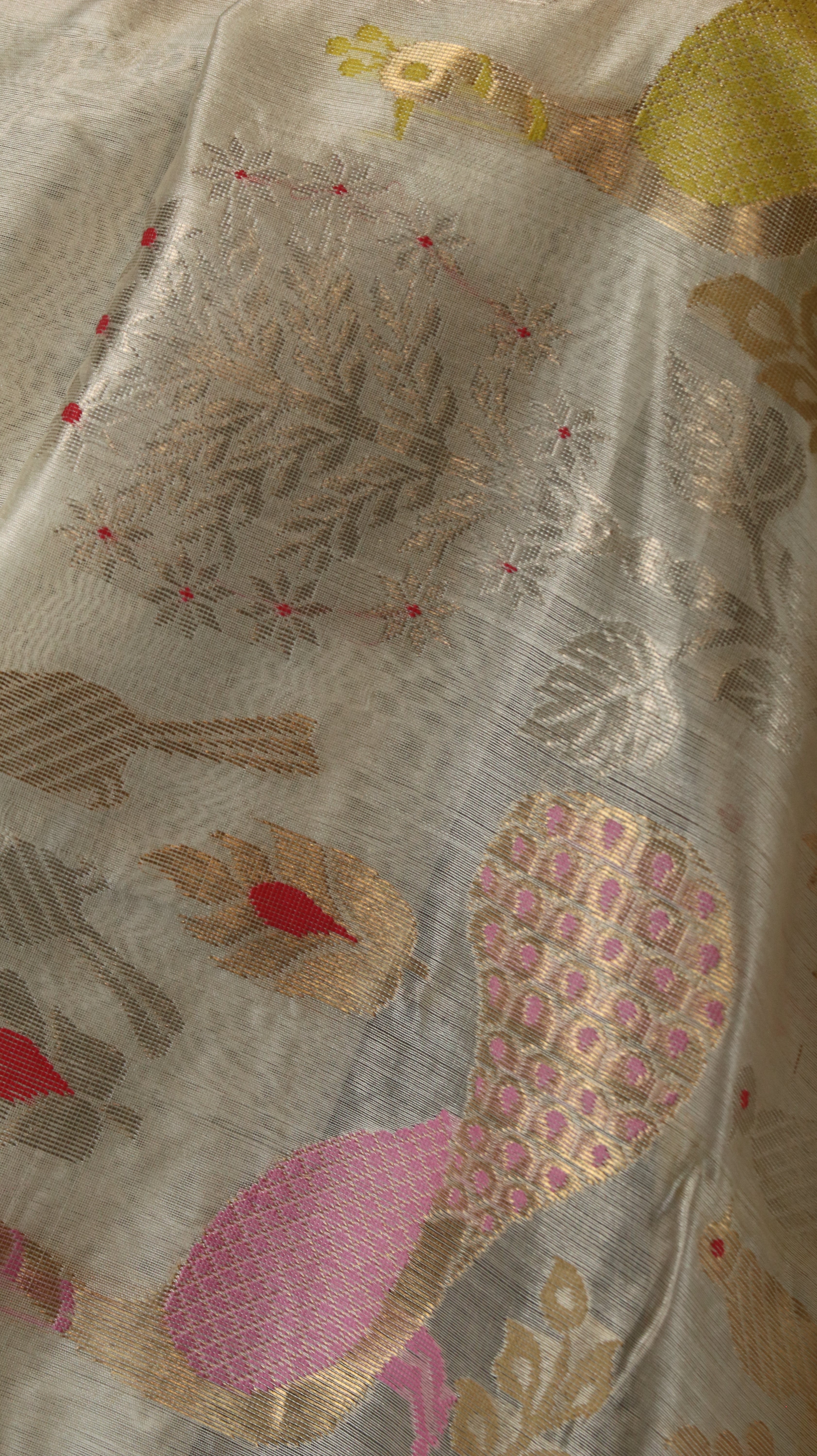 Peacock Whimsy | Chanderi