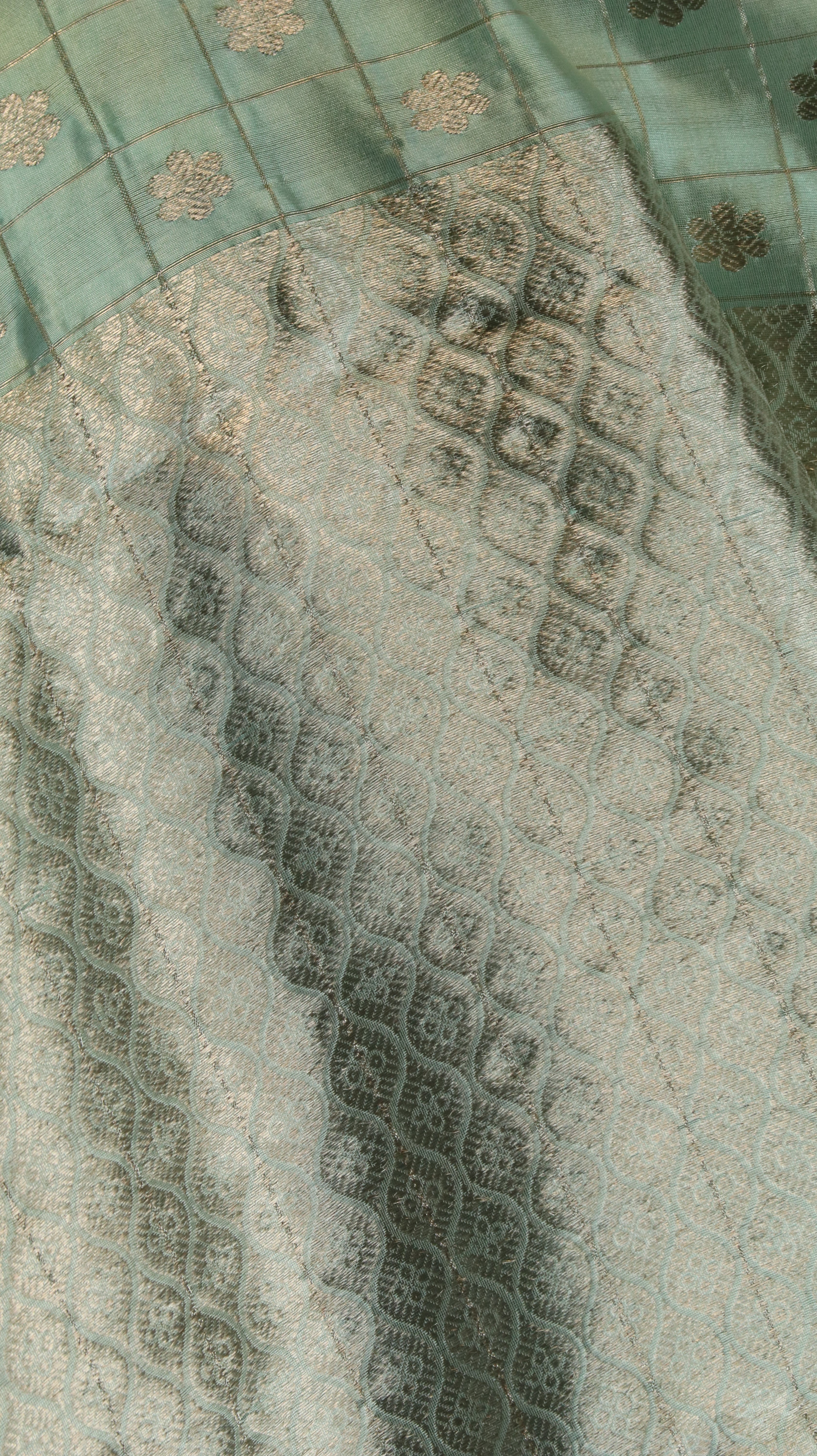 Frosted Jade | Chanderi
