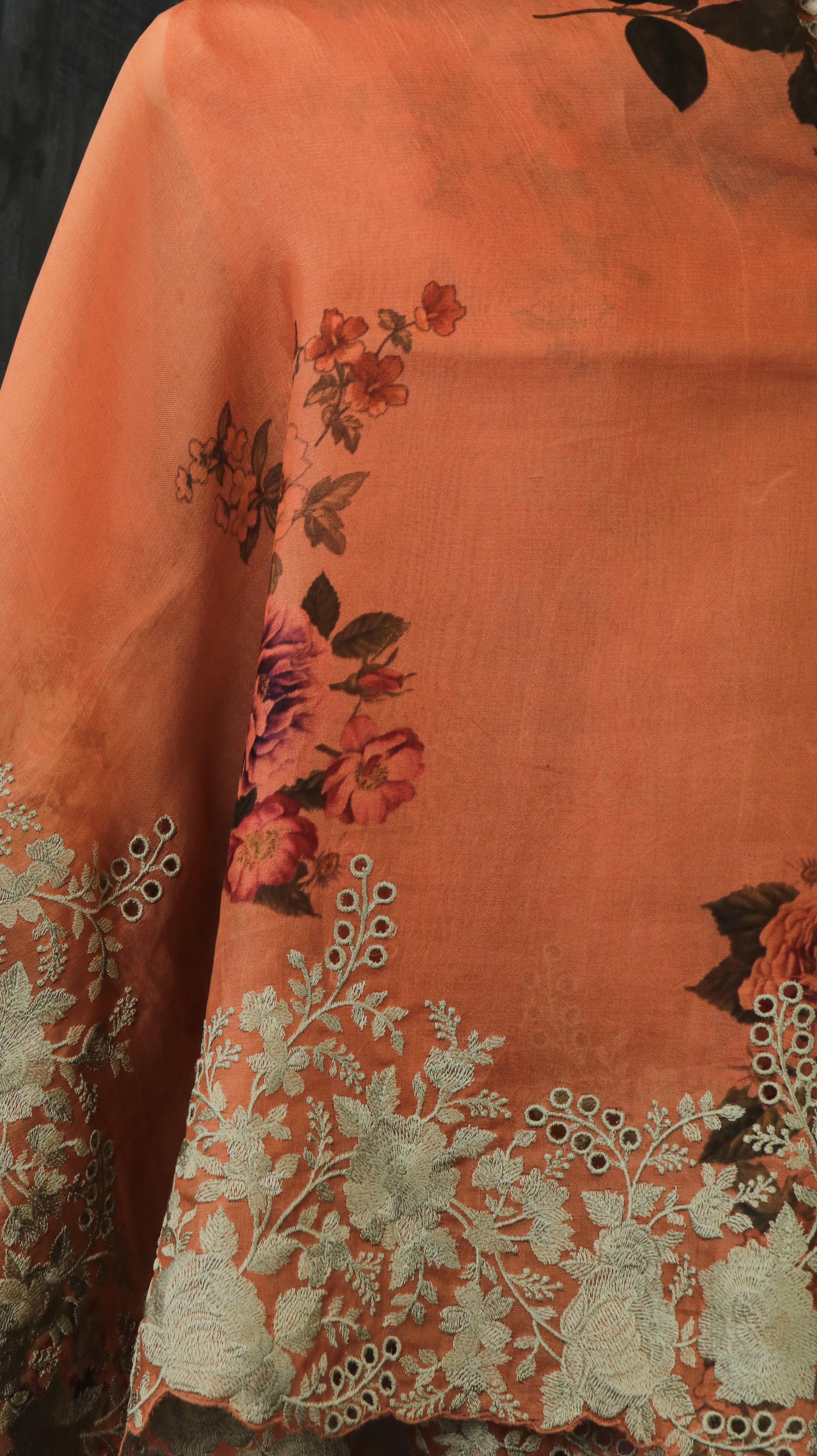 Earthen Zari | Organza