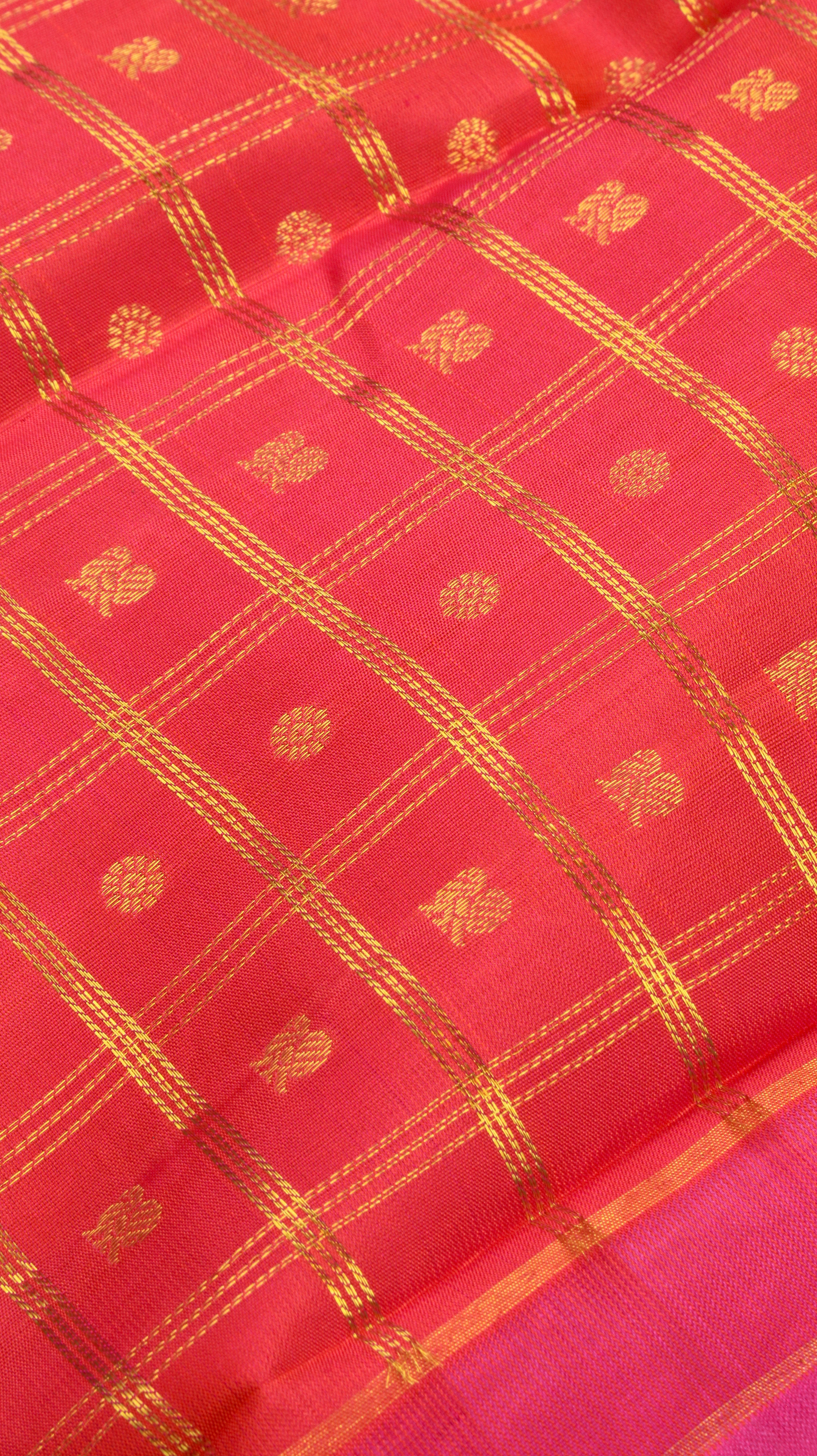 Red Ember Weave | Kanjivaram