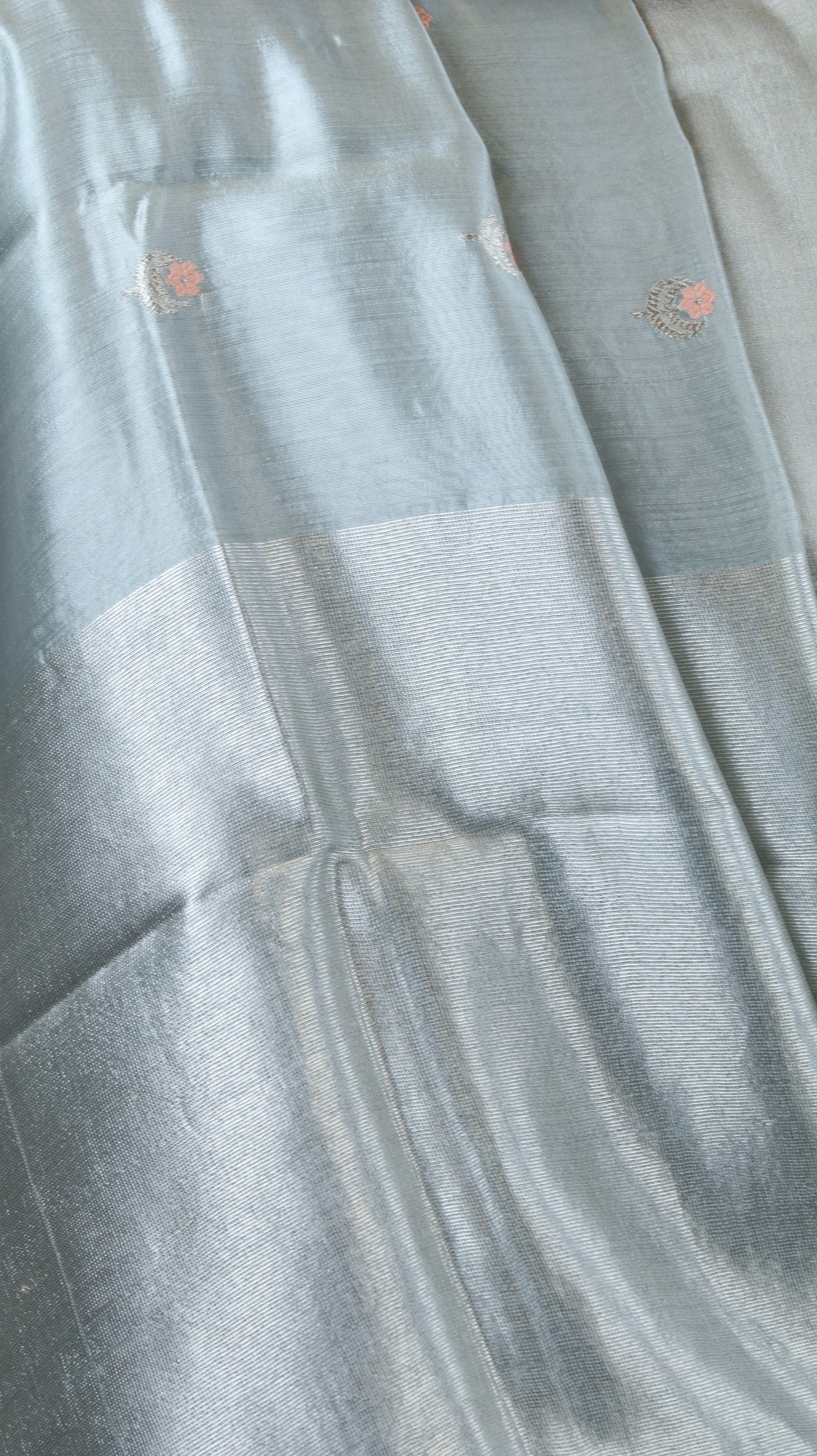 Whispering Frost | Chanderi