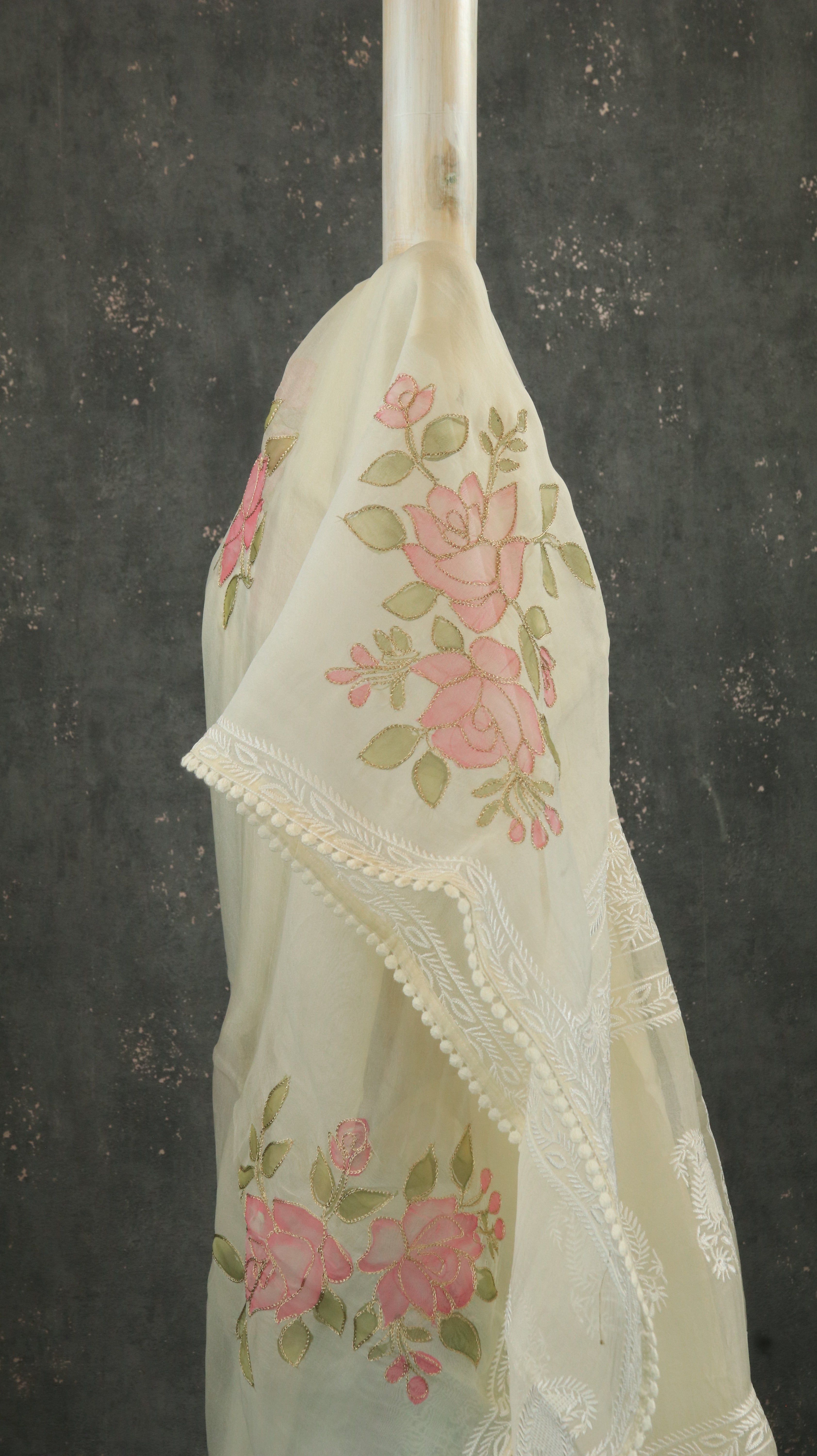 Ivory Blossom | Organza