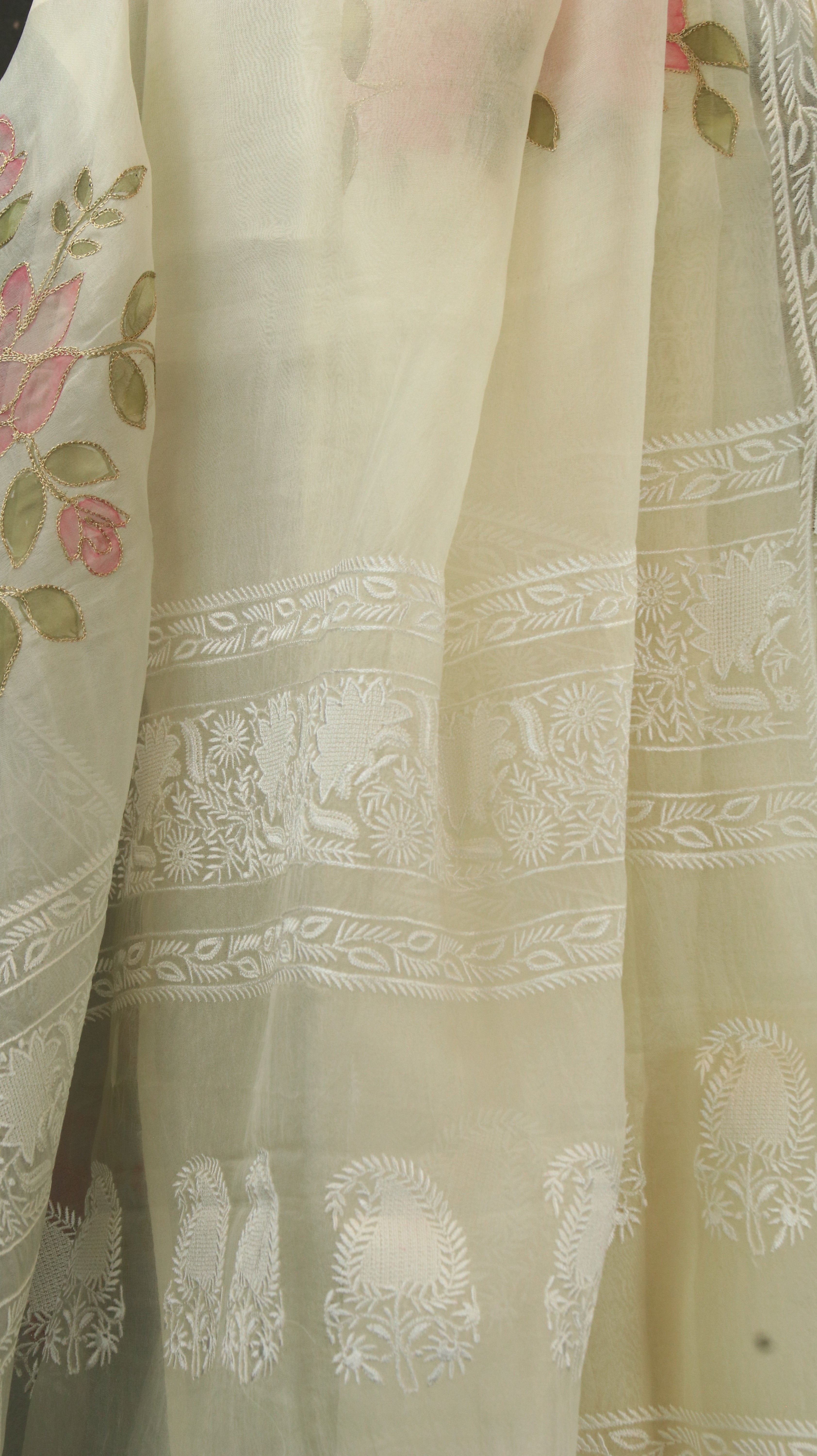 Ivory Blossom | Organza