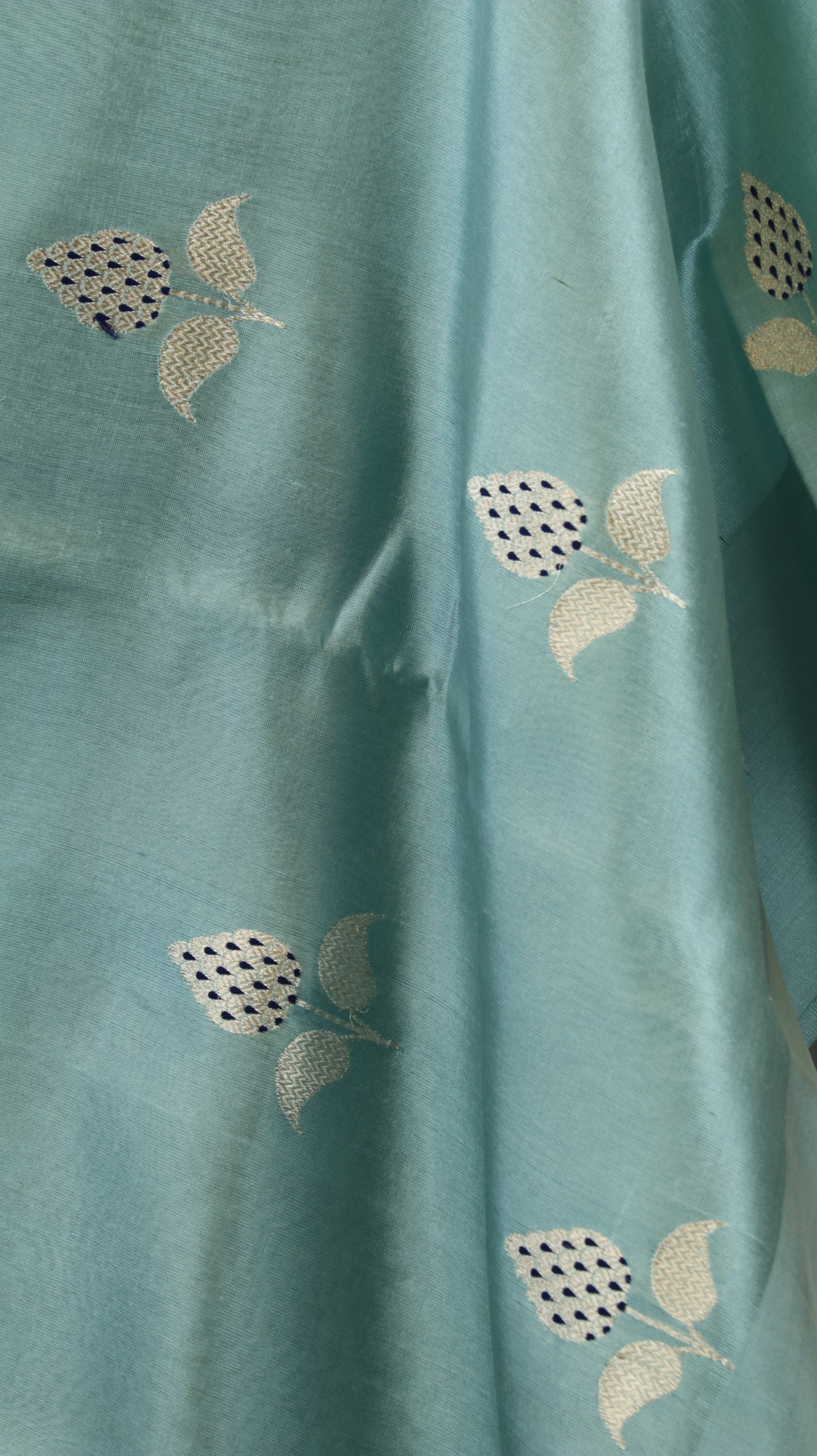 Teal Breeze |Chanderi