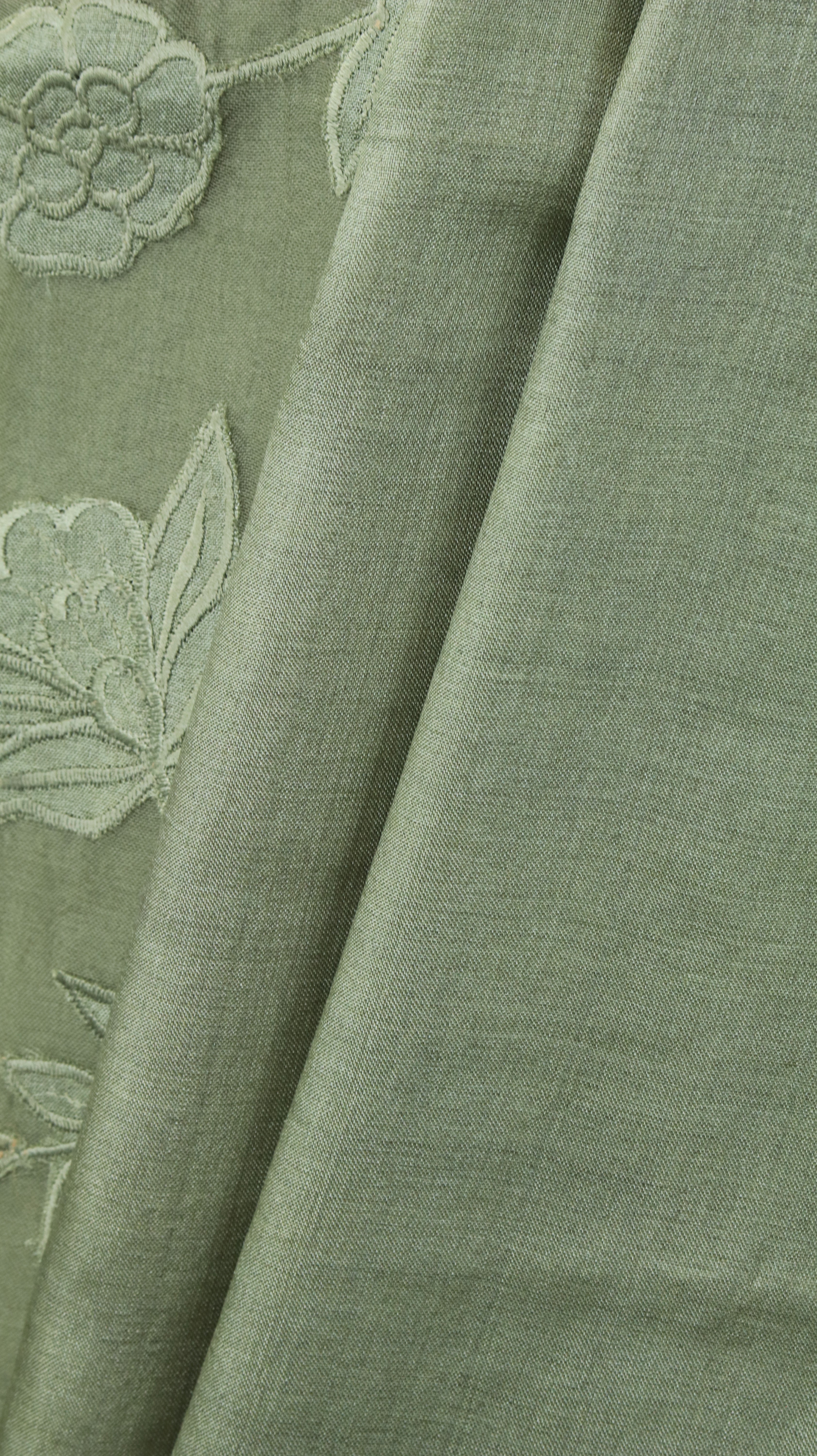 Olive Mist | Tussar