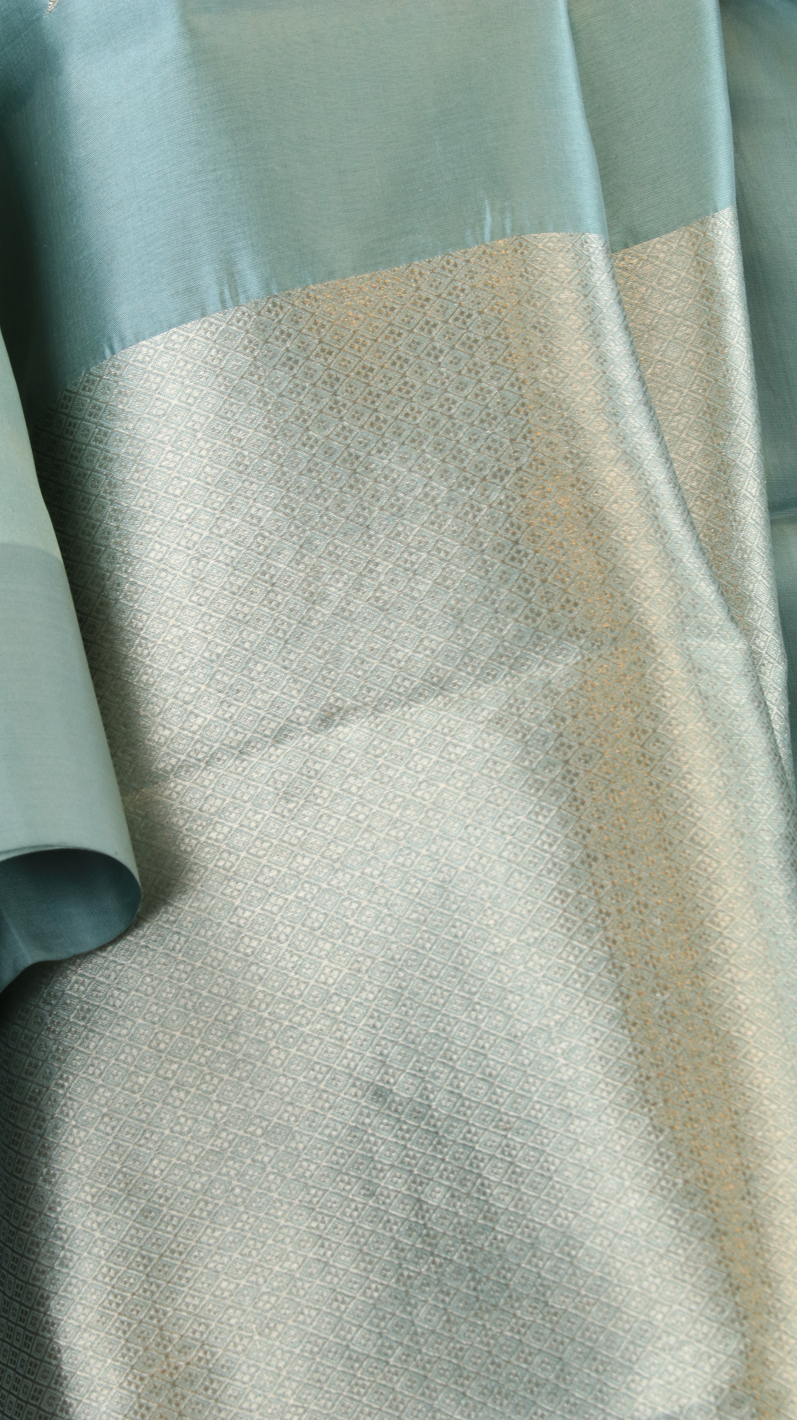 Teal Breeze |Chanderi