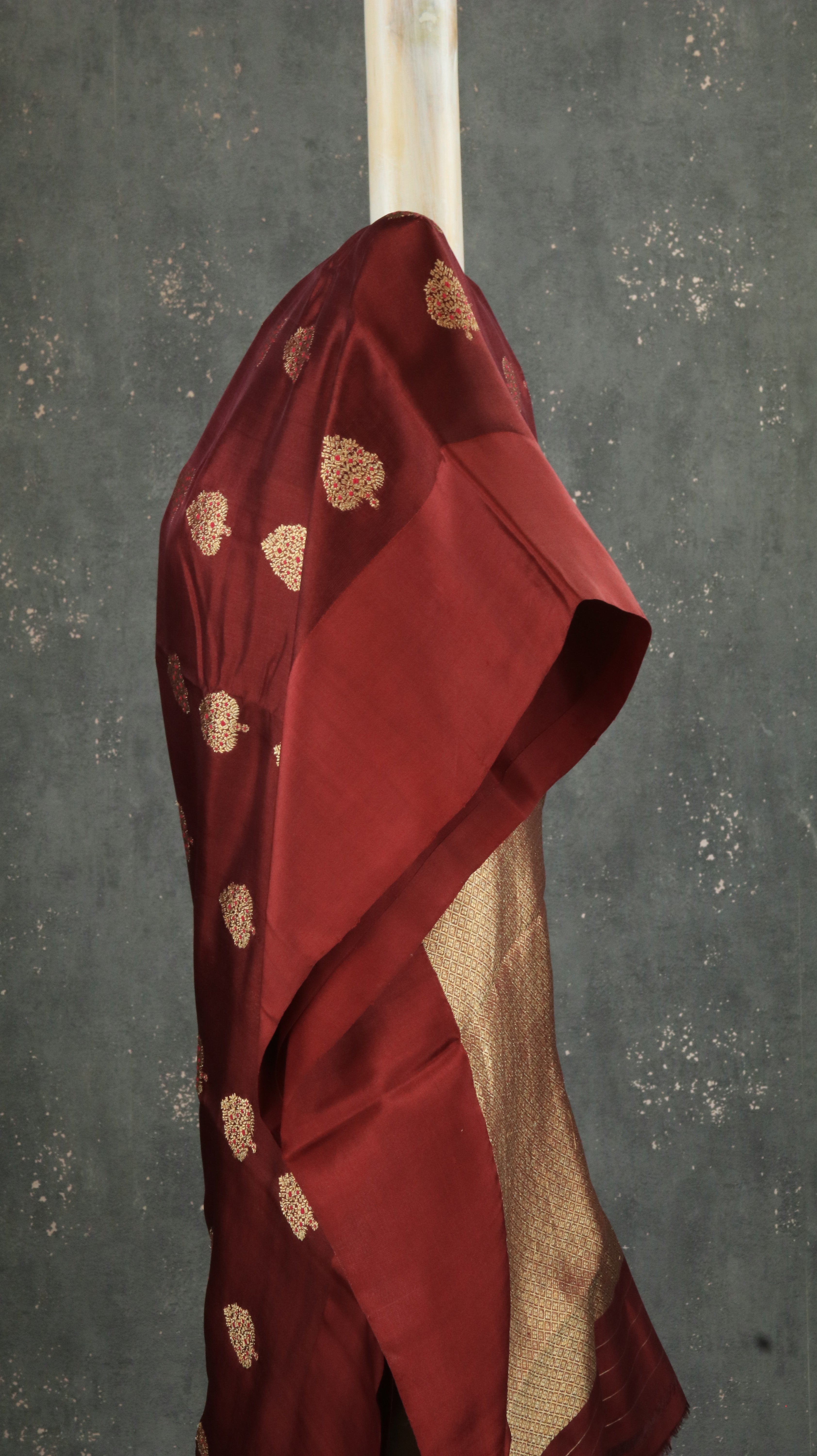 Ruby Heirloom| Chanderi