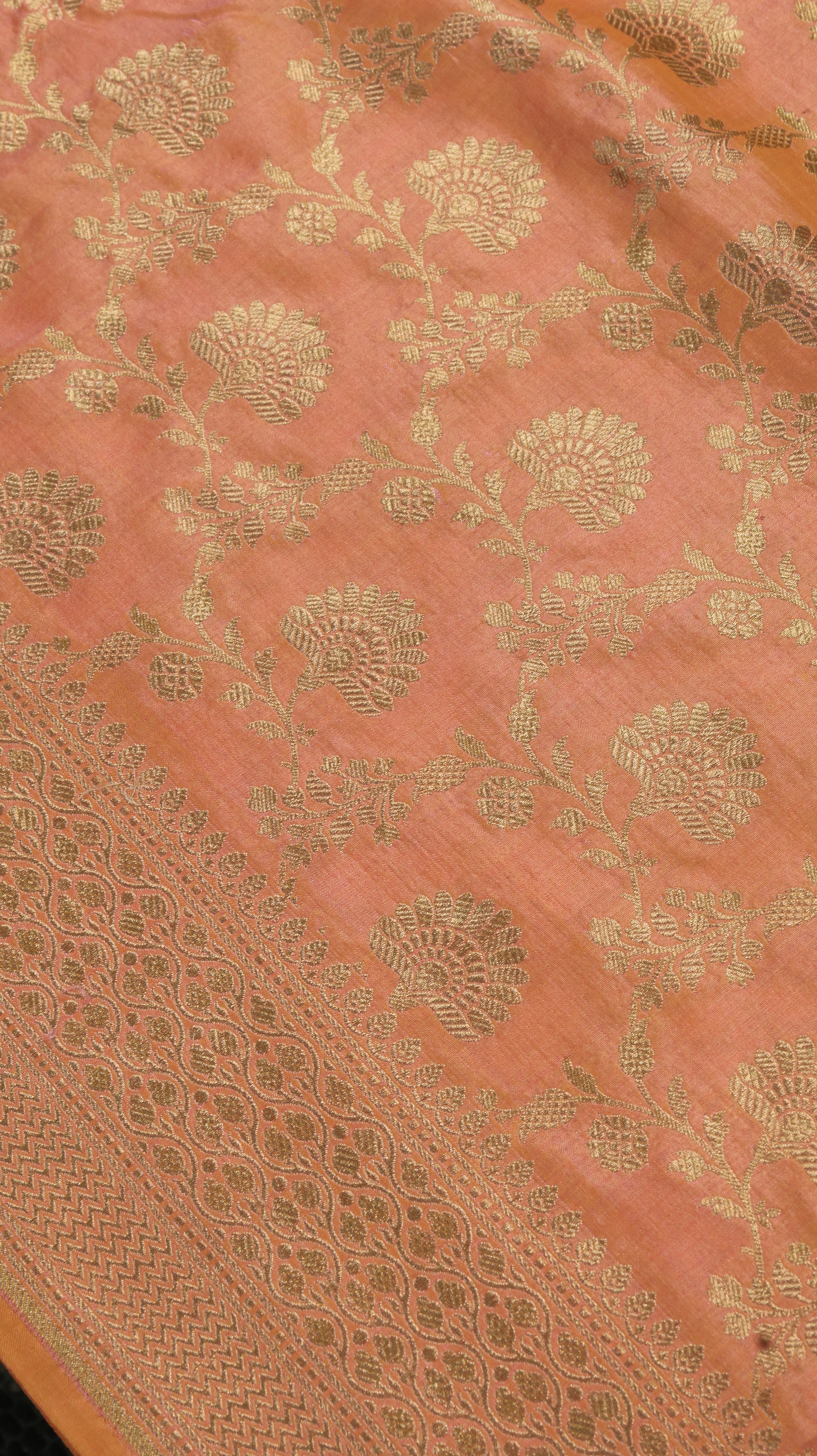 Peach Lumiere | Banarasi