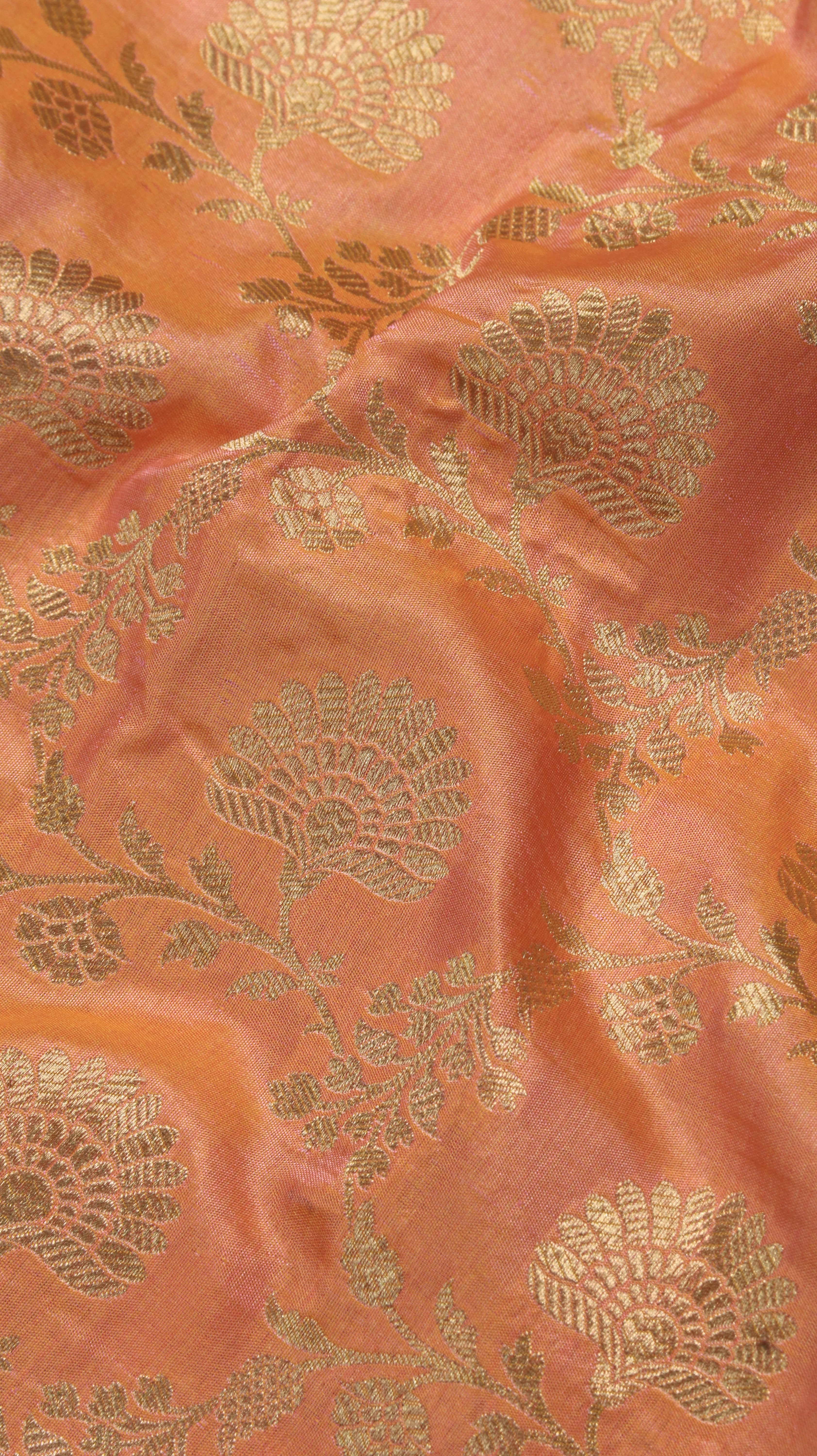 Peach Lumiere | Banarasi