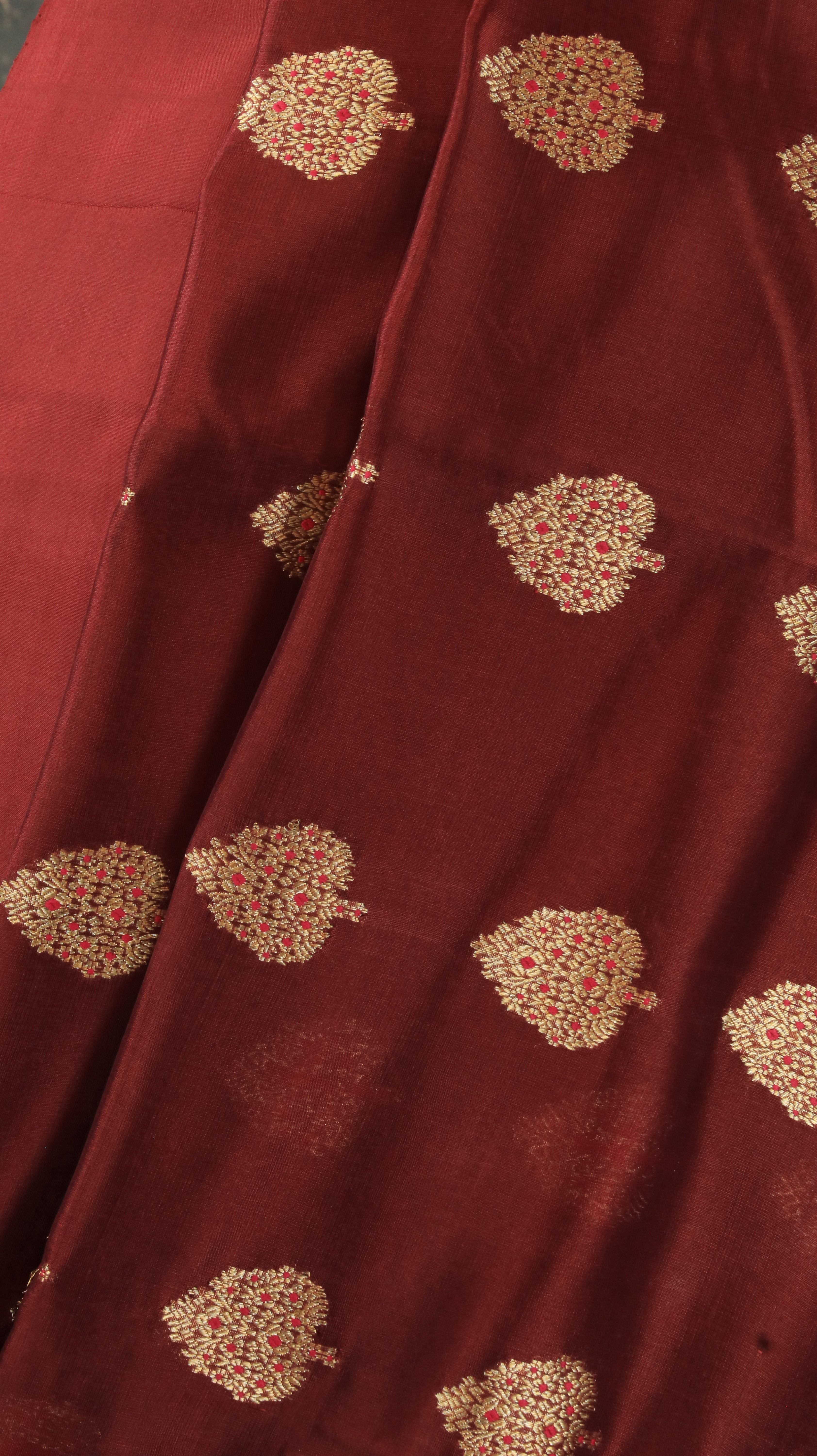 Ruby Heirloom| Chanderi