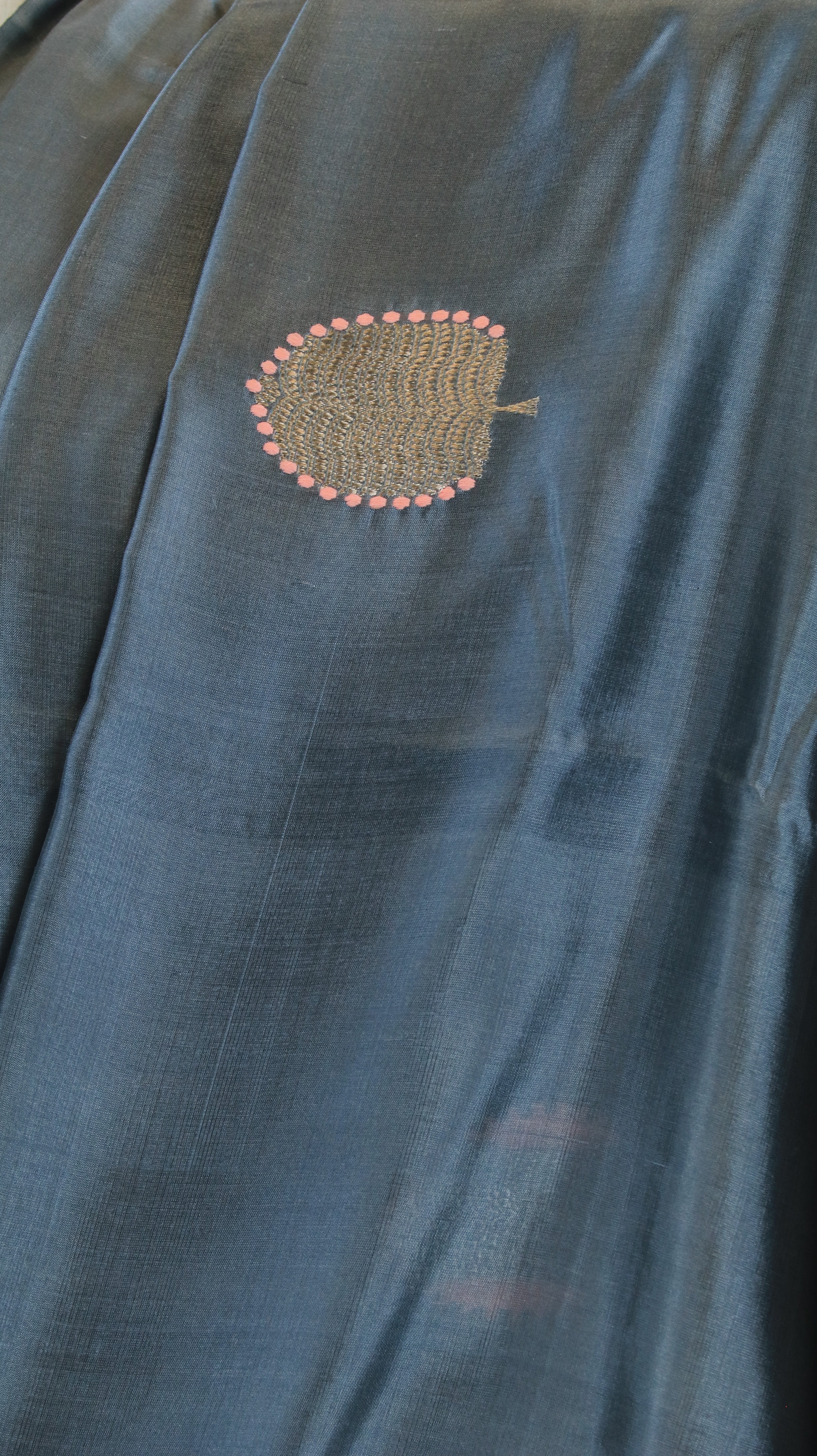 Dusky Bloom | Chanderi