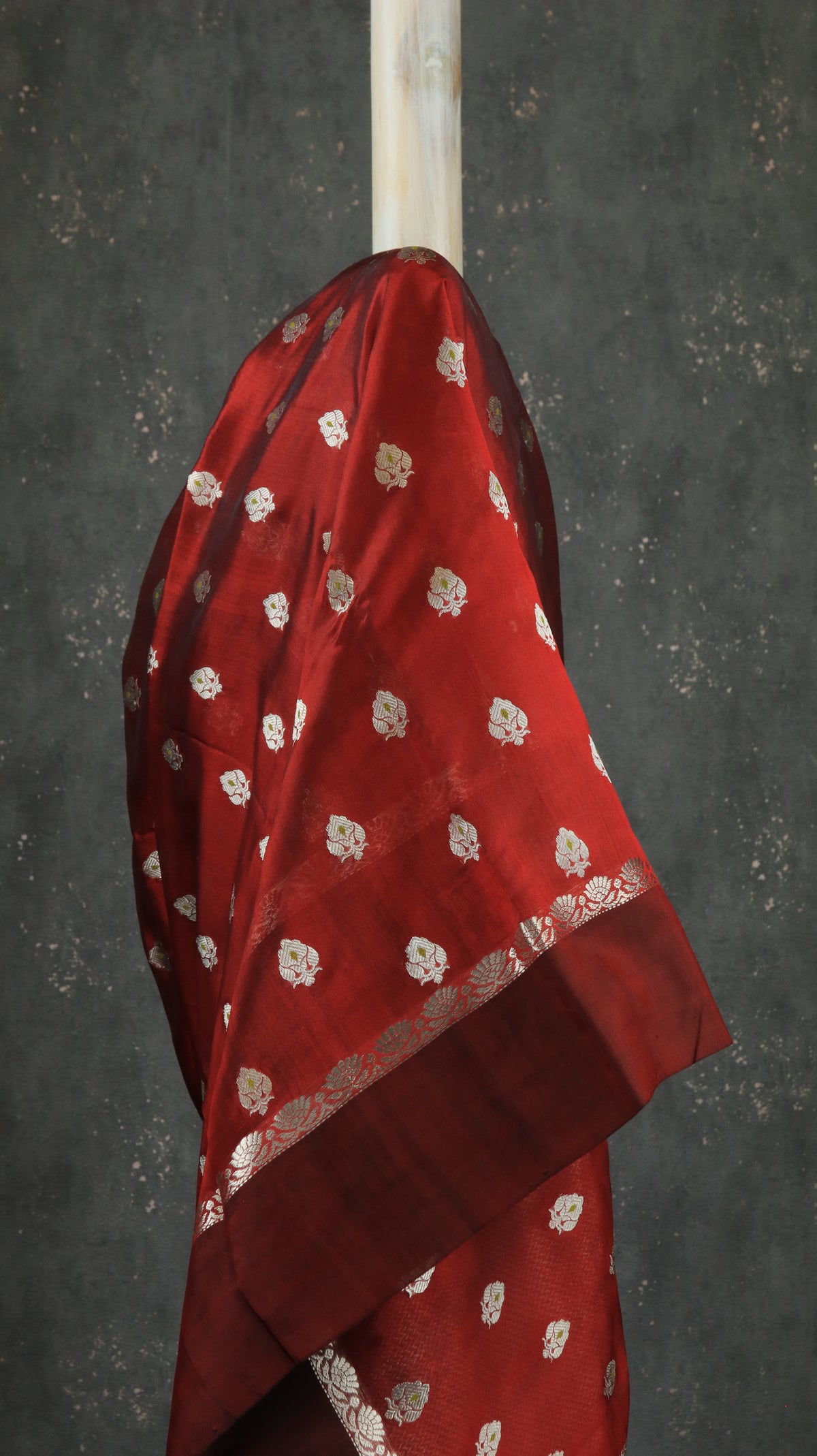 Ruby Radiance | Chanderi
