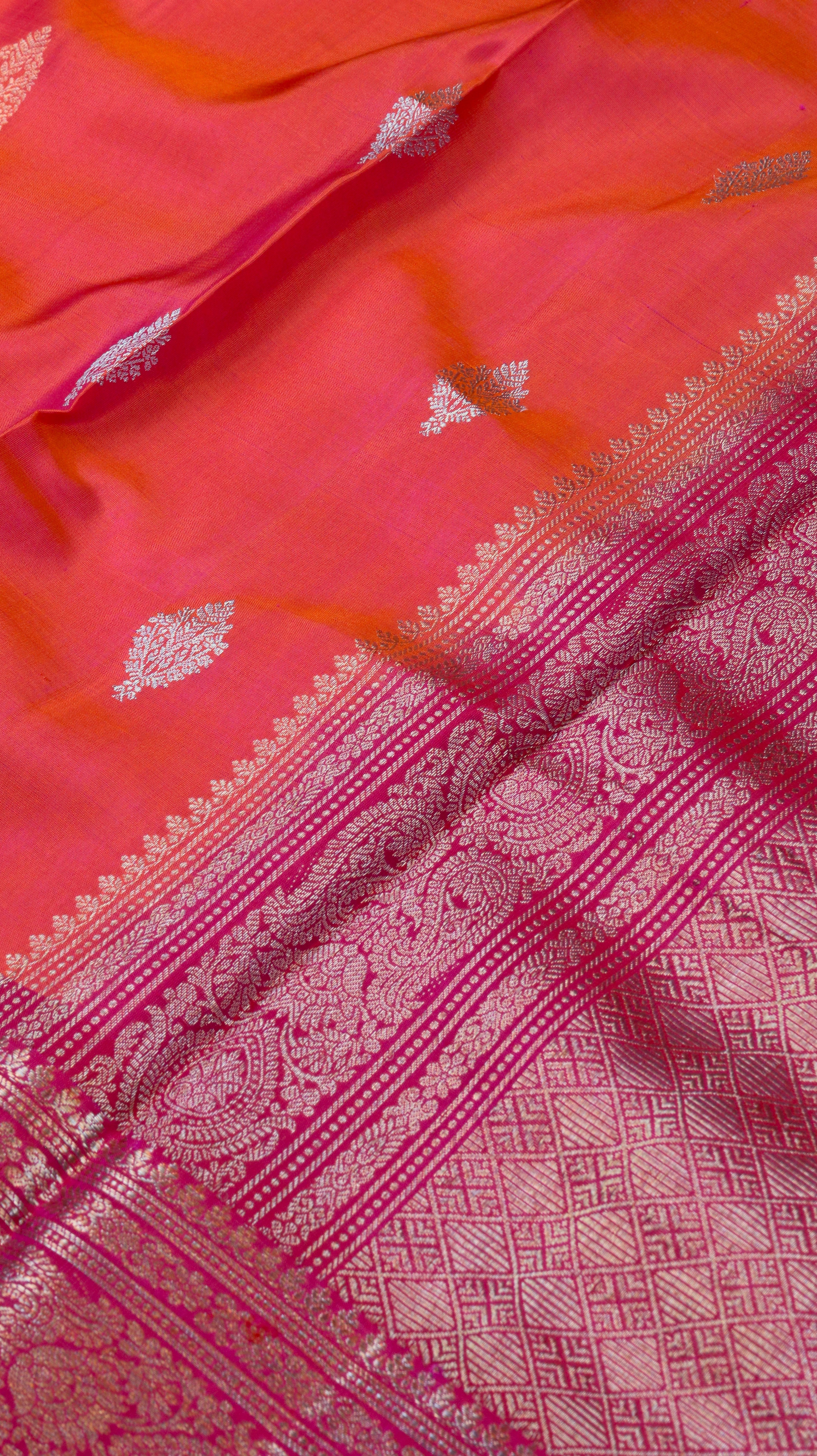 Blushfire Bloom | Kanjivaram