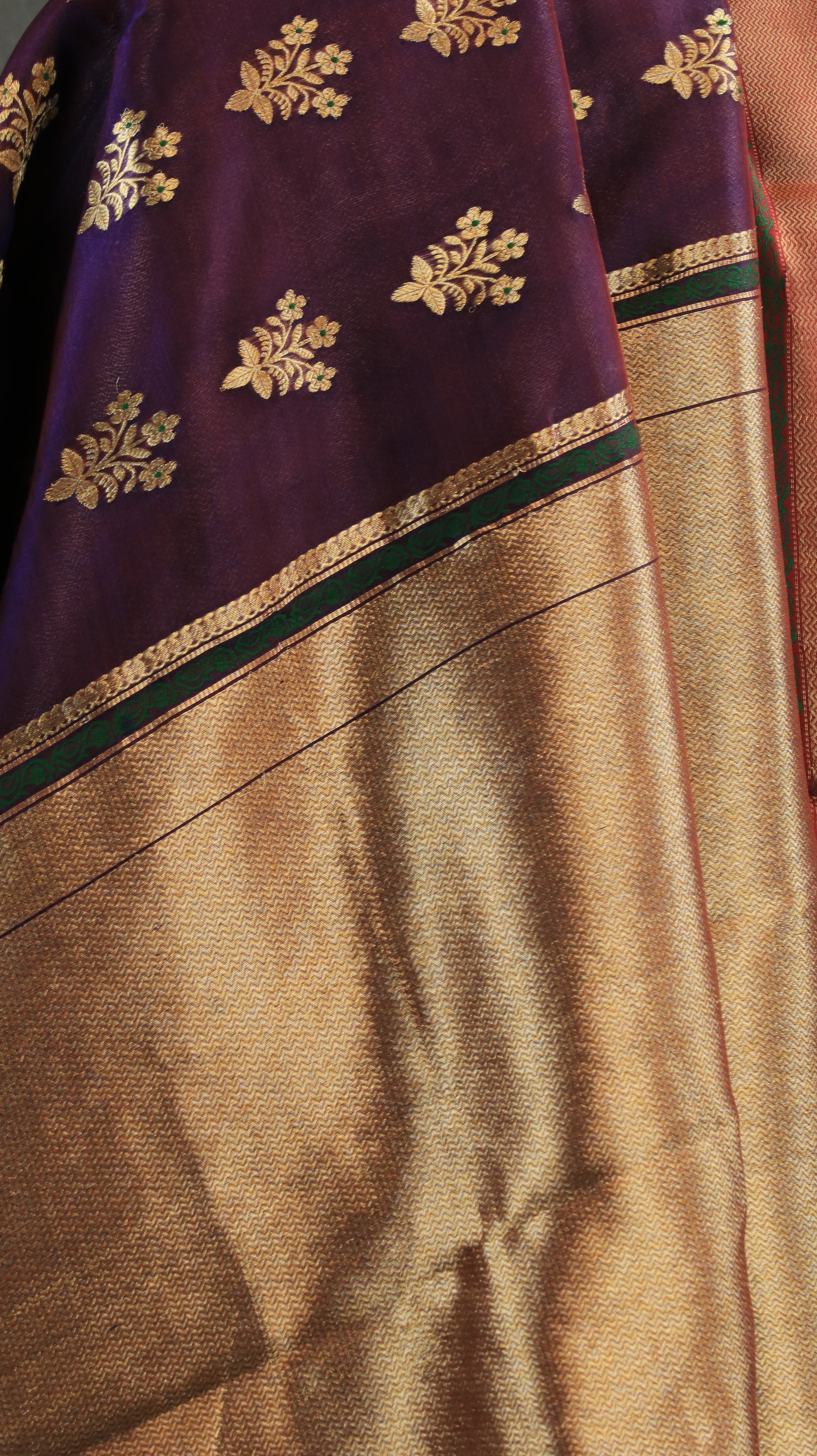 Plum Blossom Heirloom | Chanderi