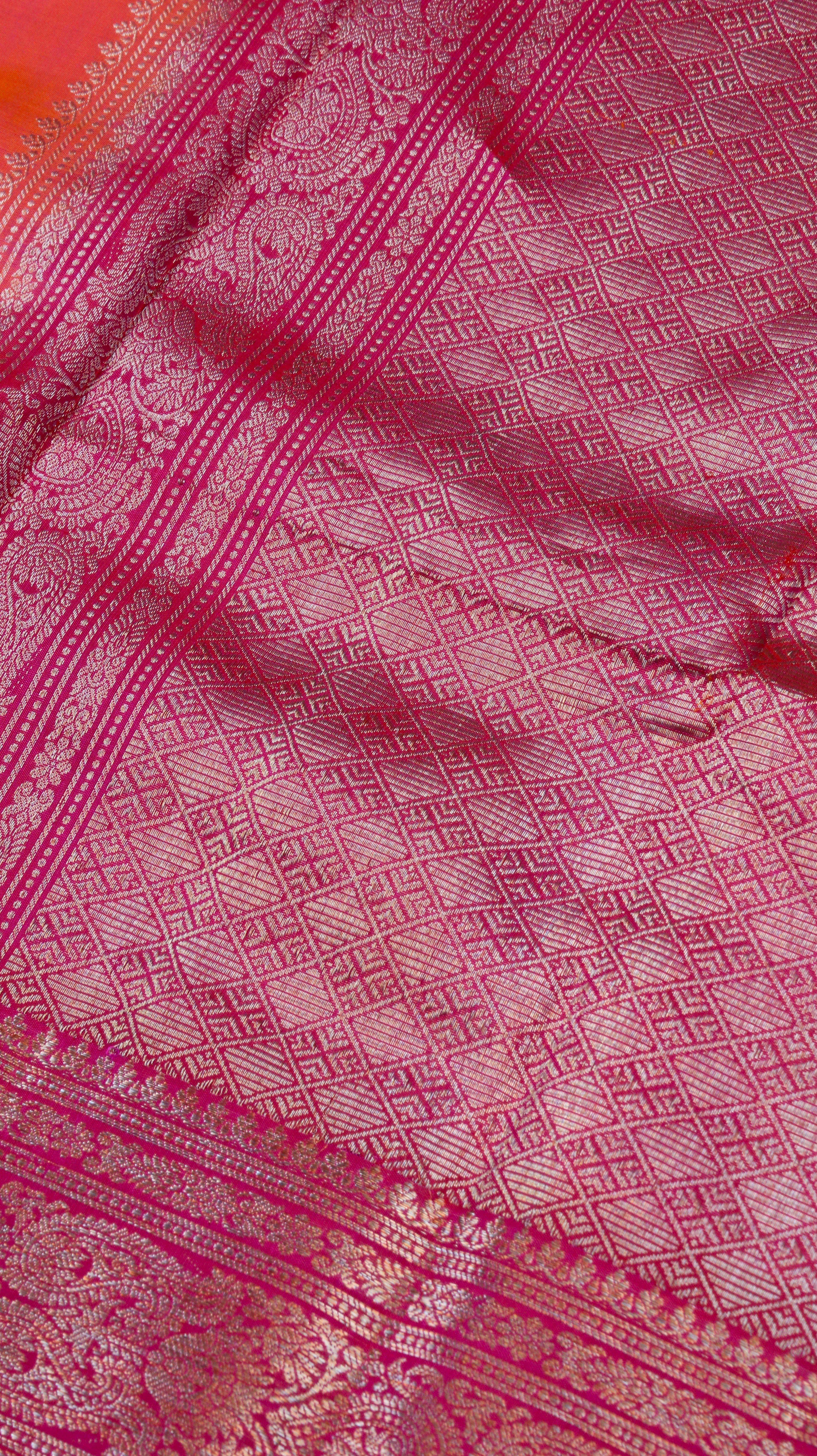 Blushfire Bloom | Kanjivaram