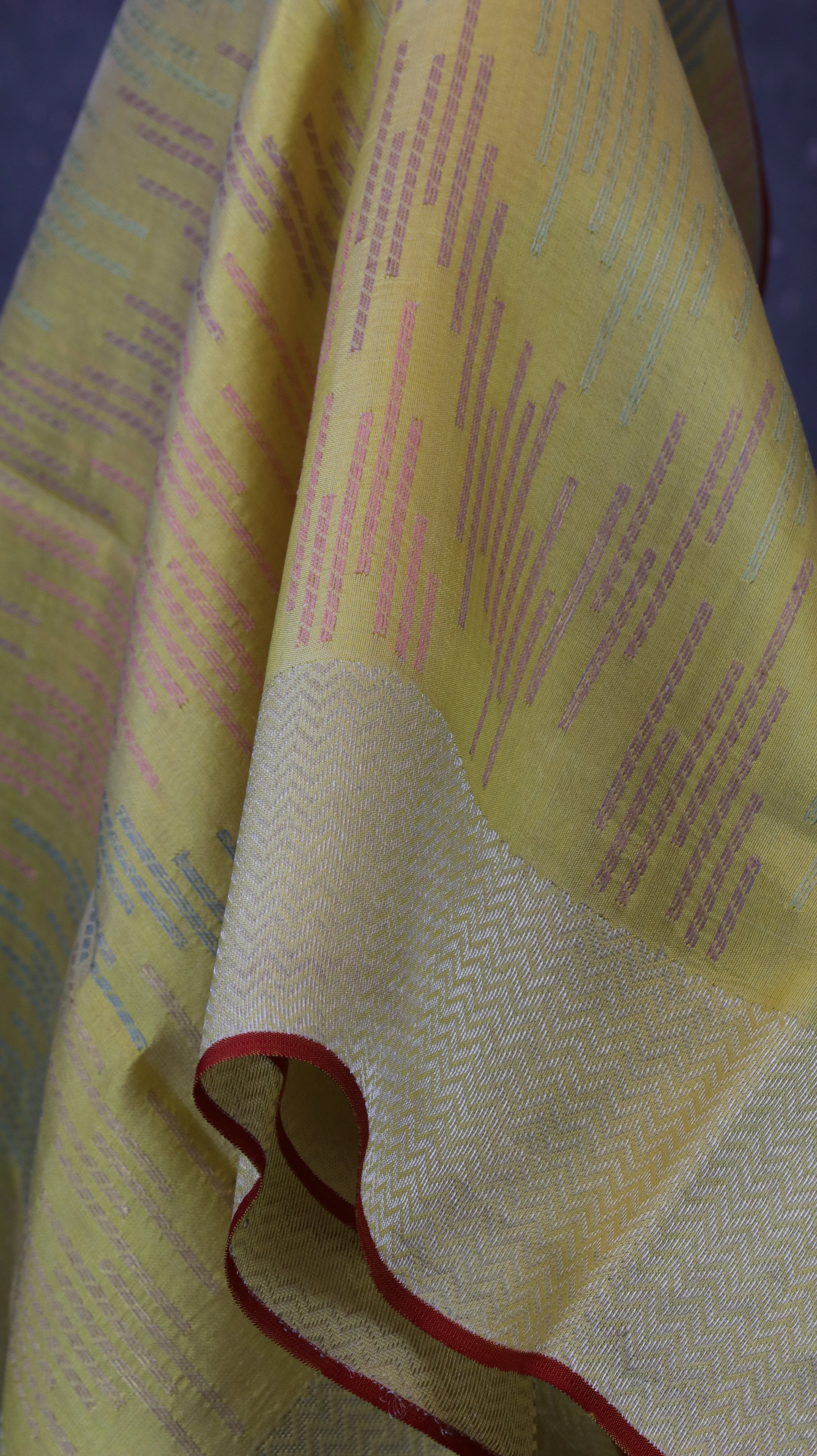Lemon Prism | Chanderi
