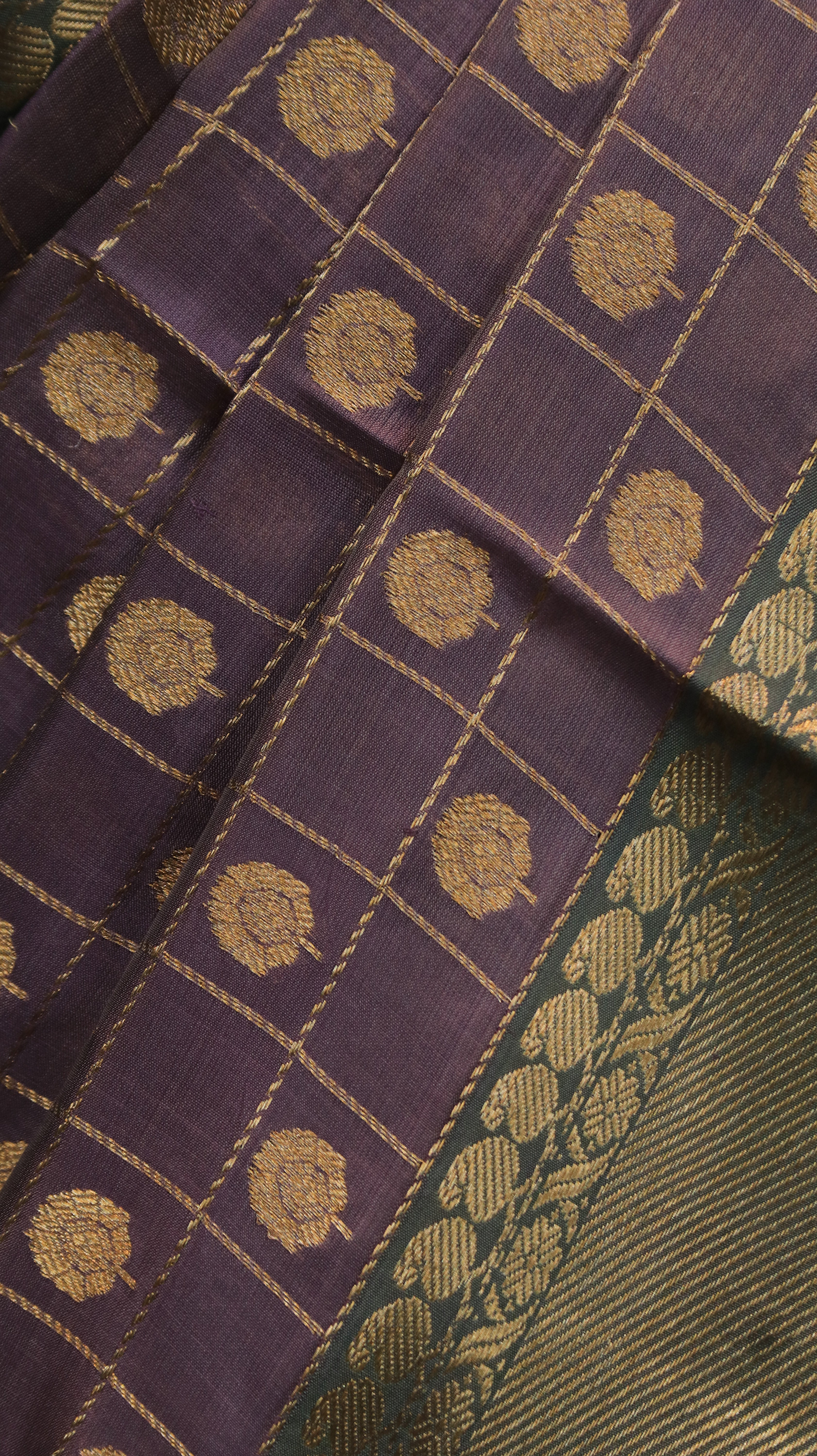 Lavender Regalia | Chanderi