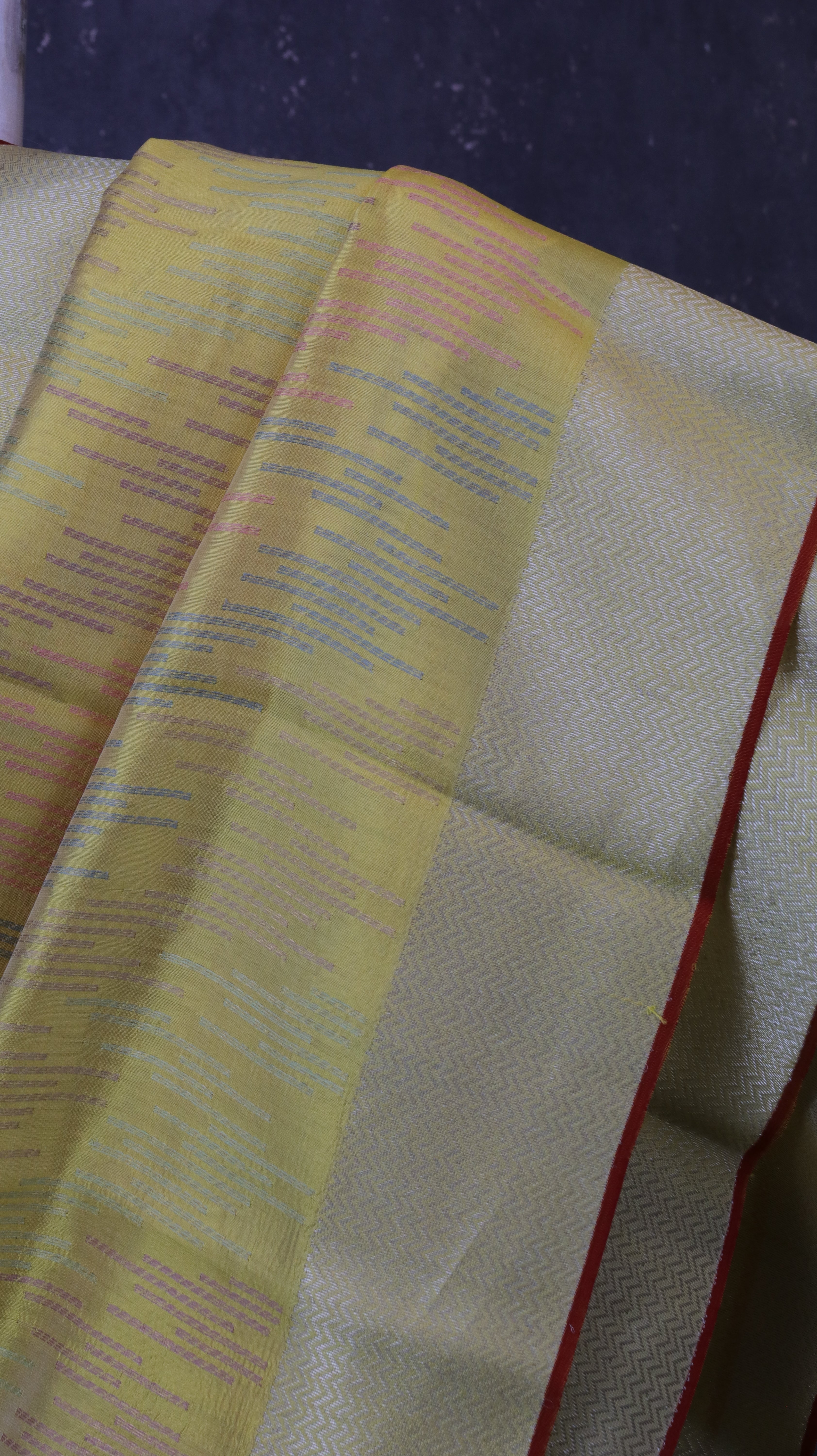 Lemon Prism | Chanderi
