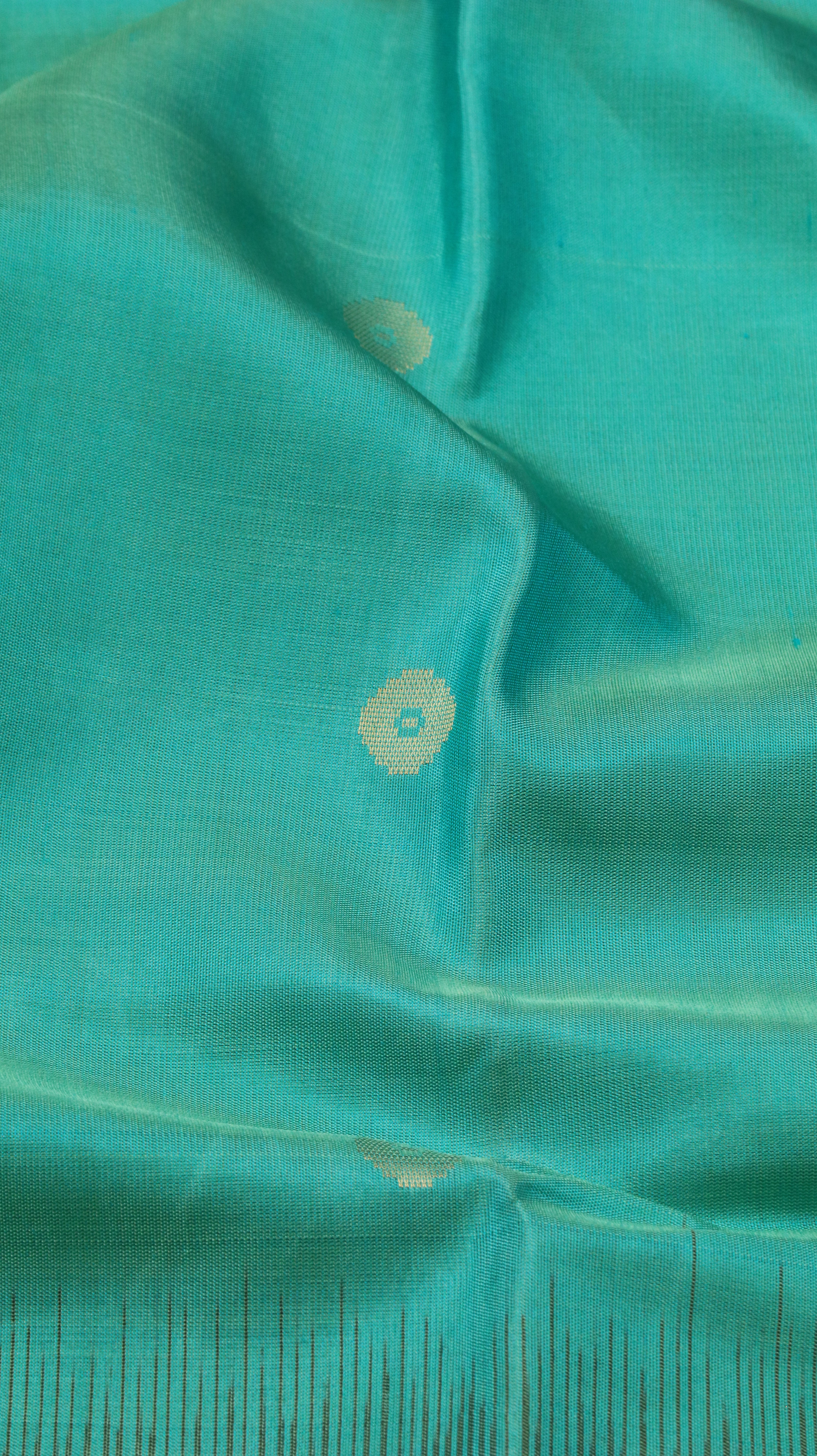 Antique Aqua | Kanjivaram