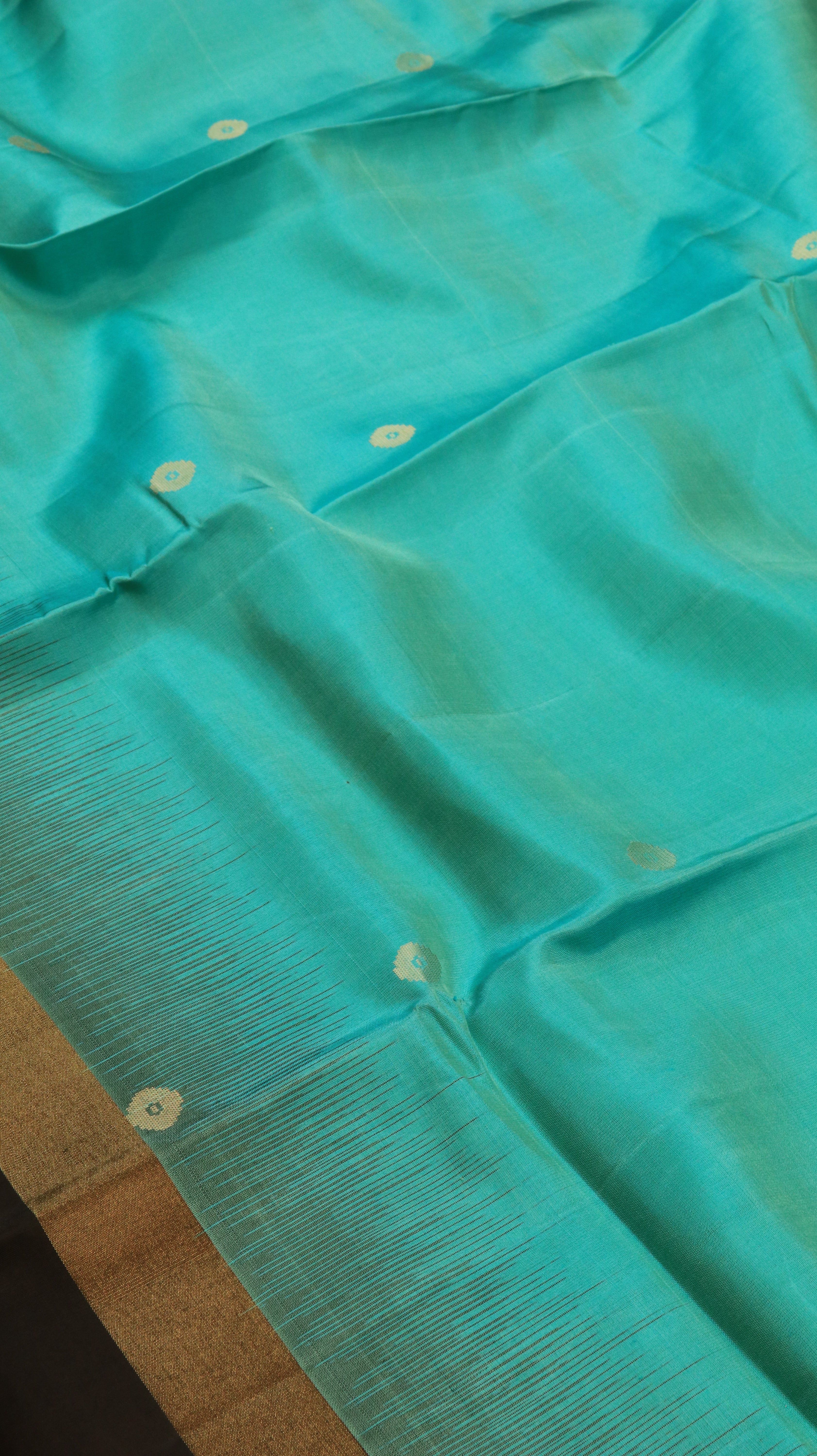 Antique Aqua | Kanjivaram