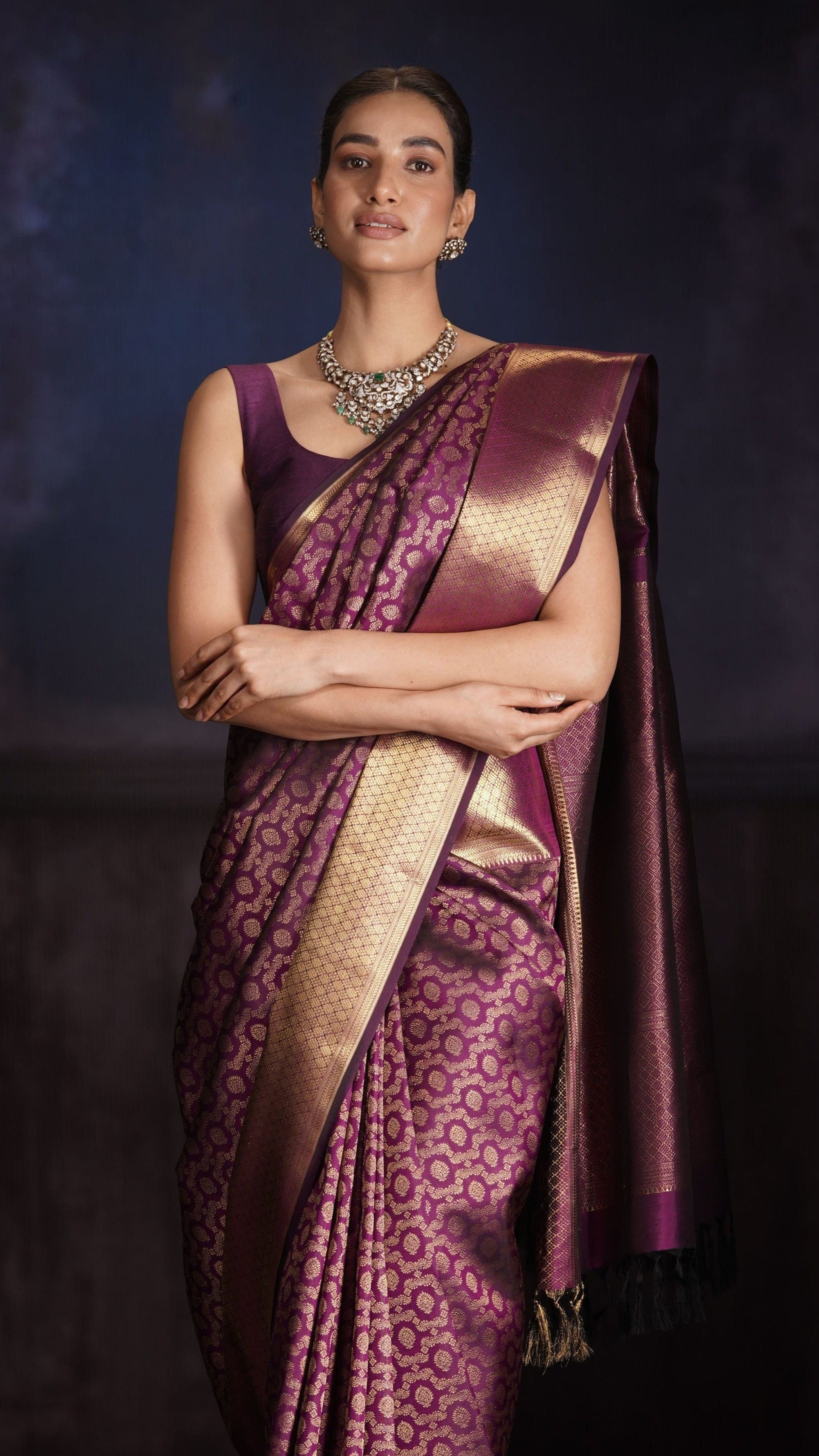 Royal Amethyst | Kanjivaram