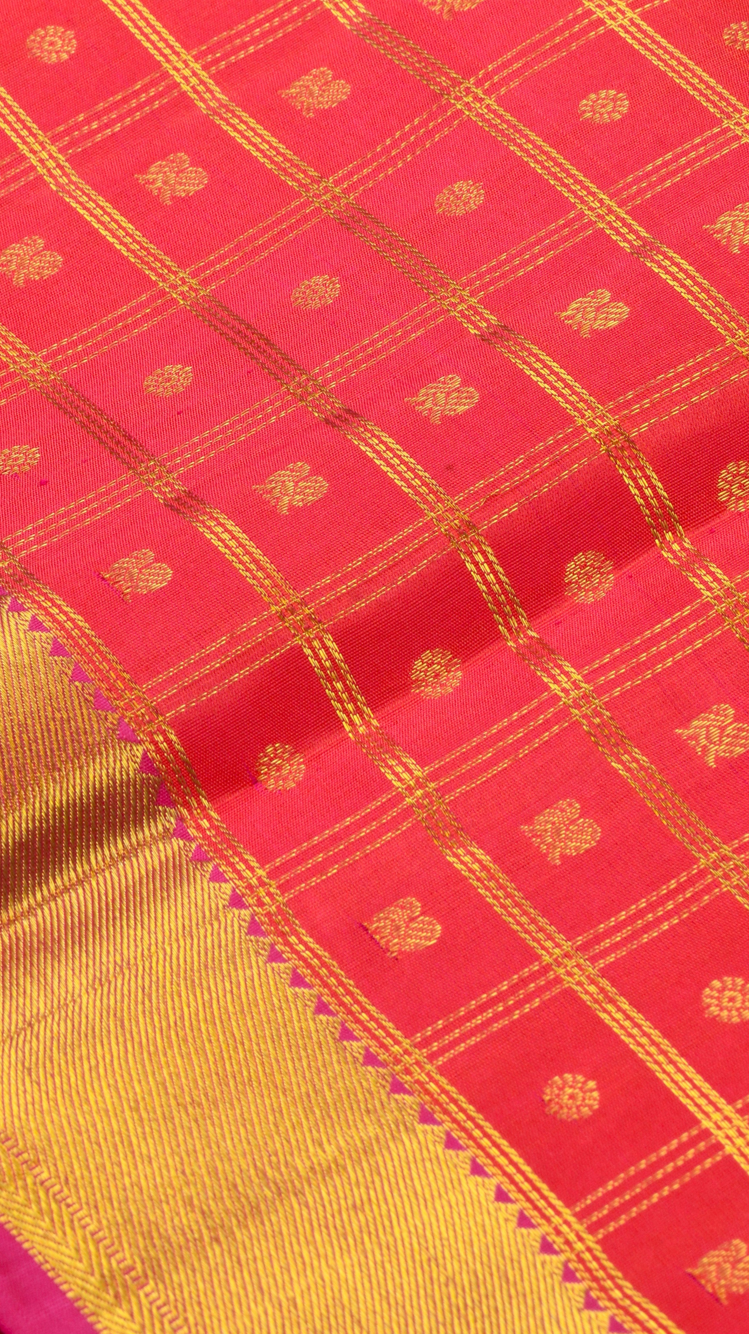 Red Ember Weave | Kanjivaram