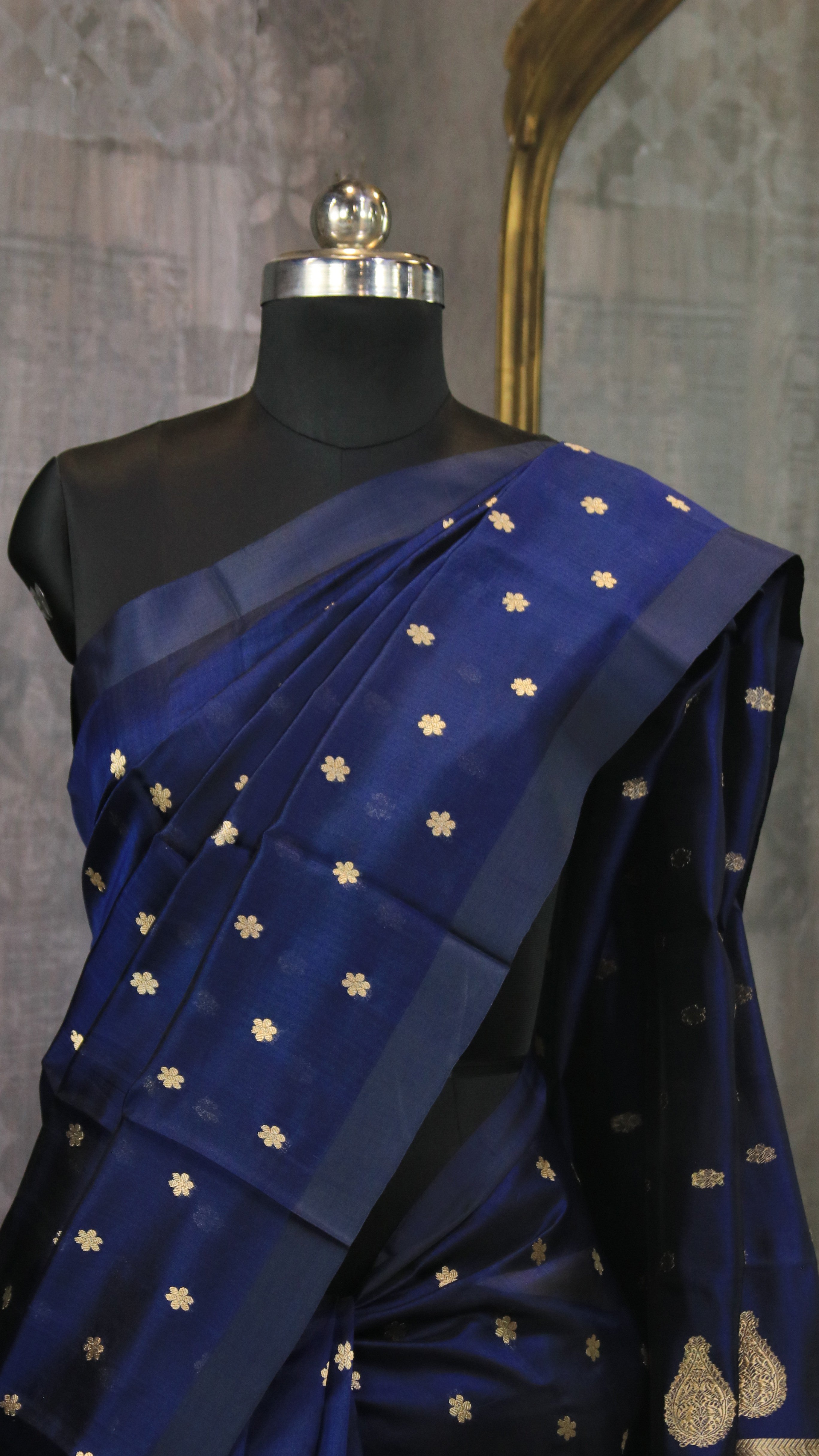 Navy Royale | Chanderi