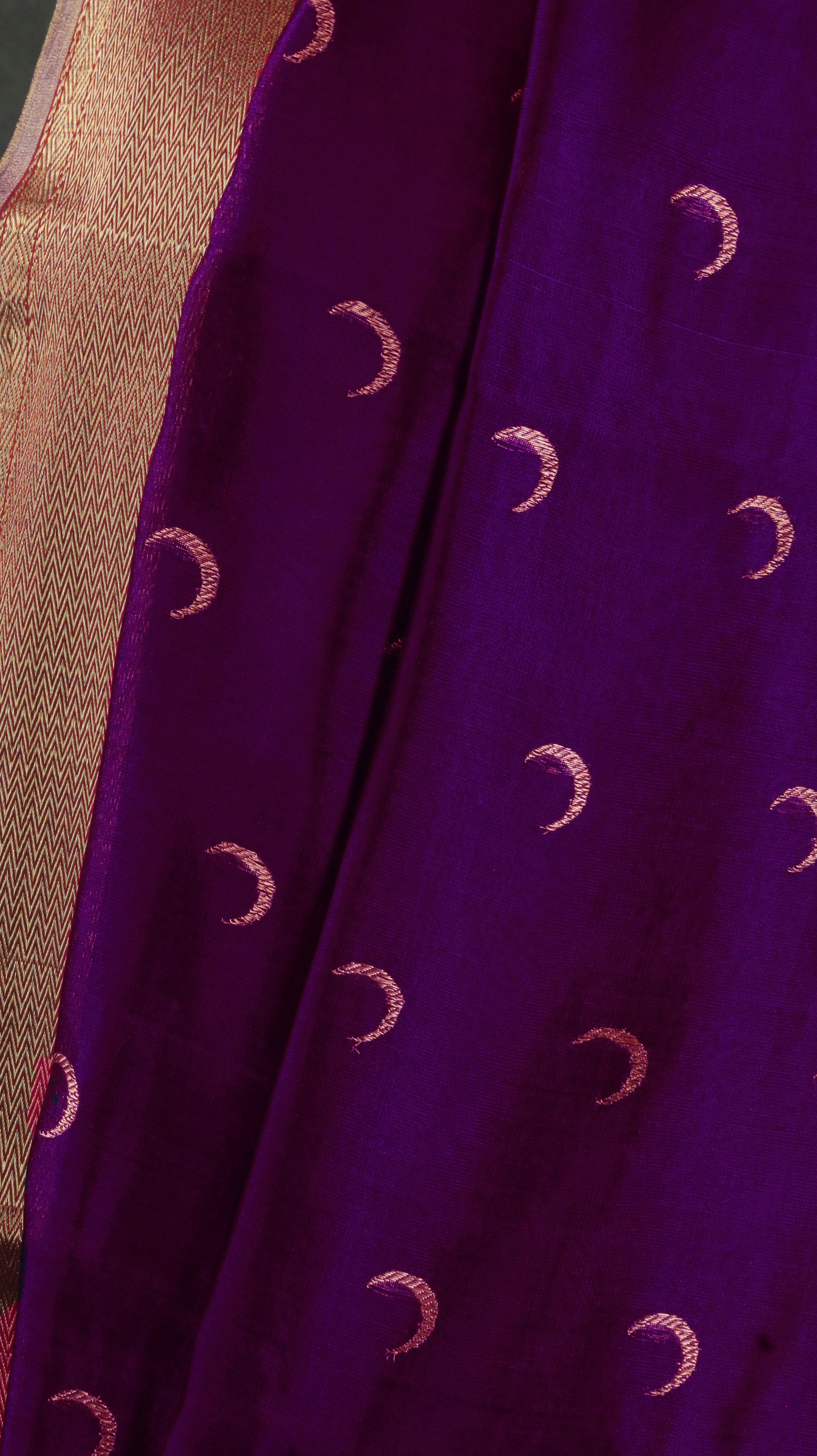 Imperial Violet | Chanderi