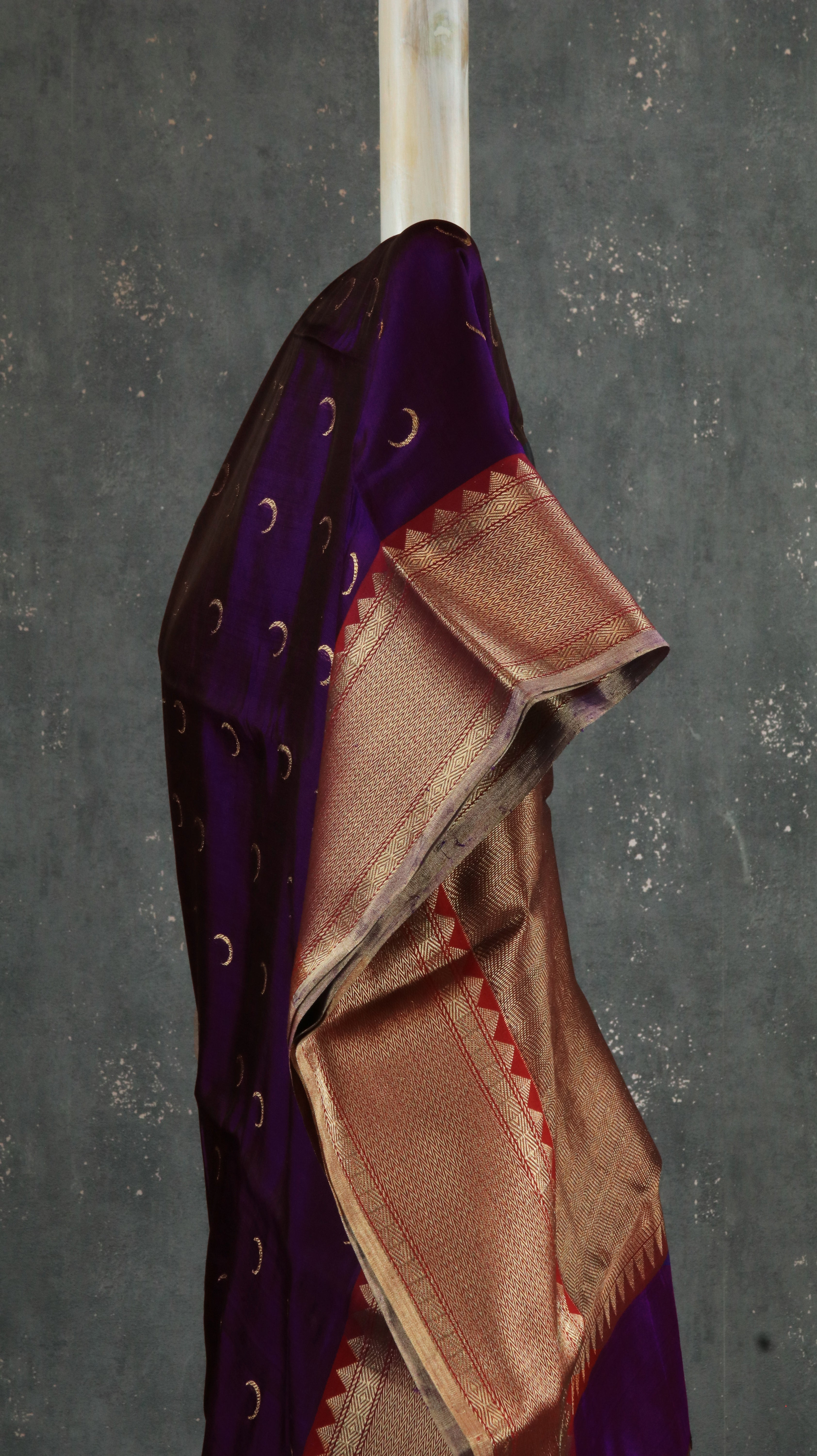 Imperial Violet | Chanderi