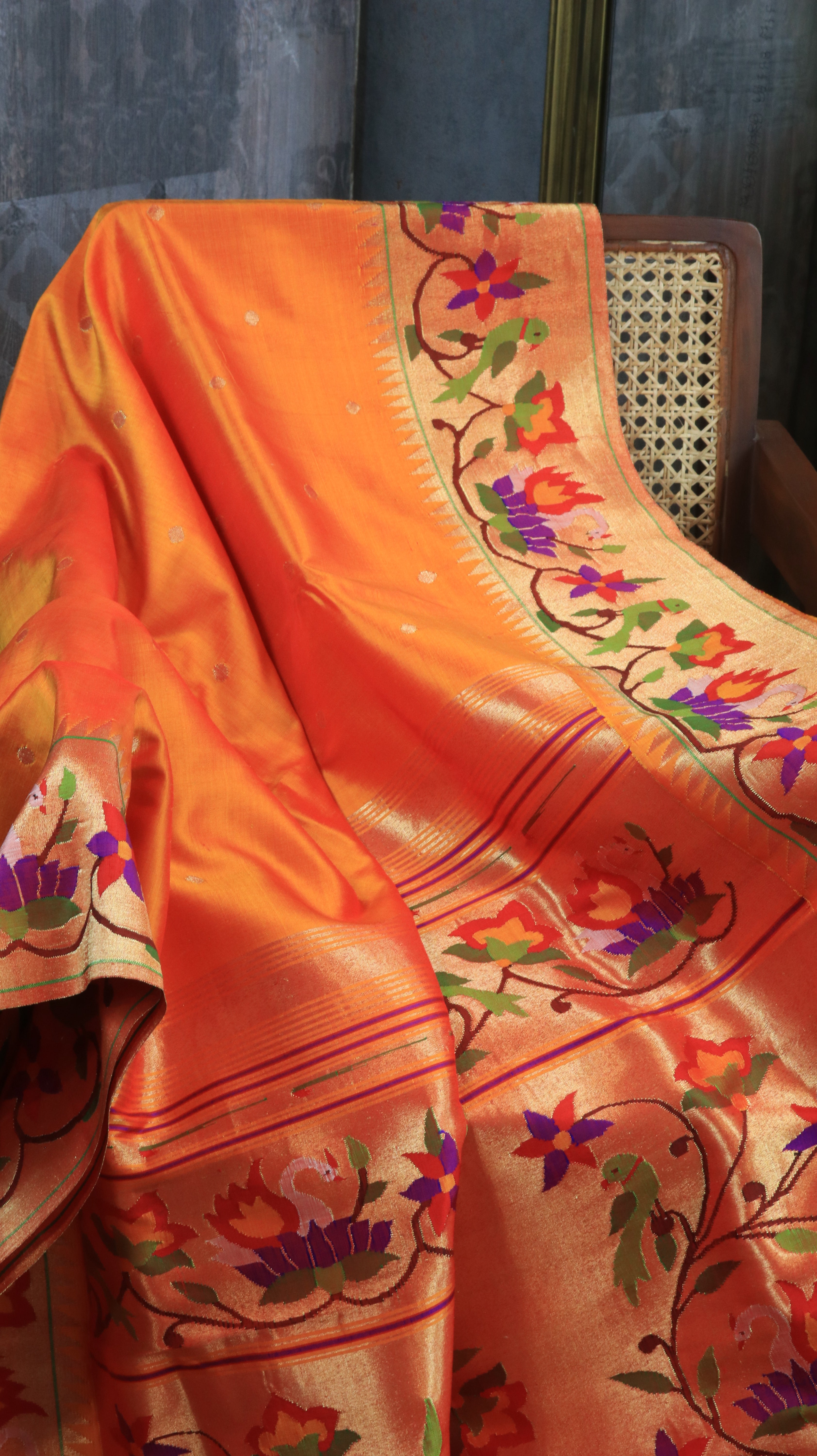 Kesar Kamal | Paithani