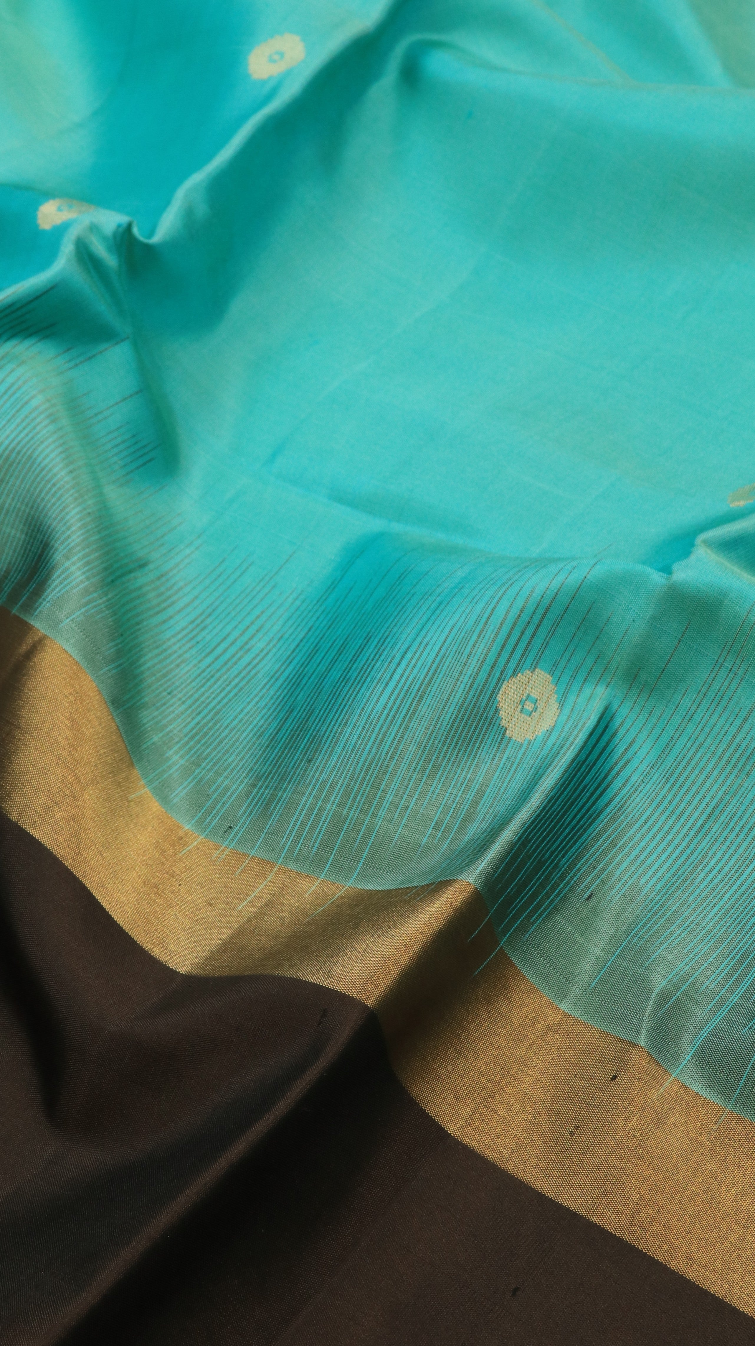 Antique Aqua | Kanjivaram