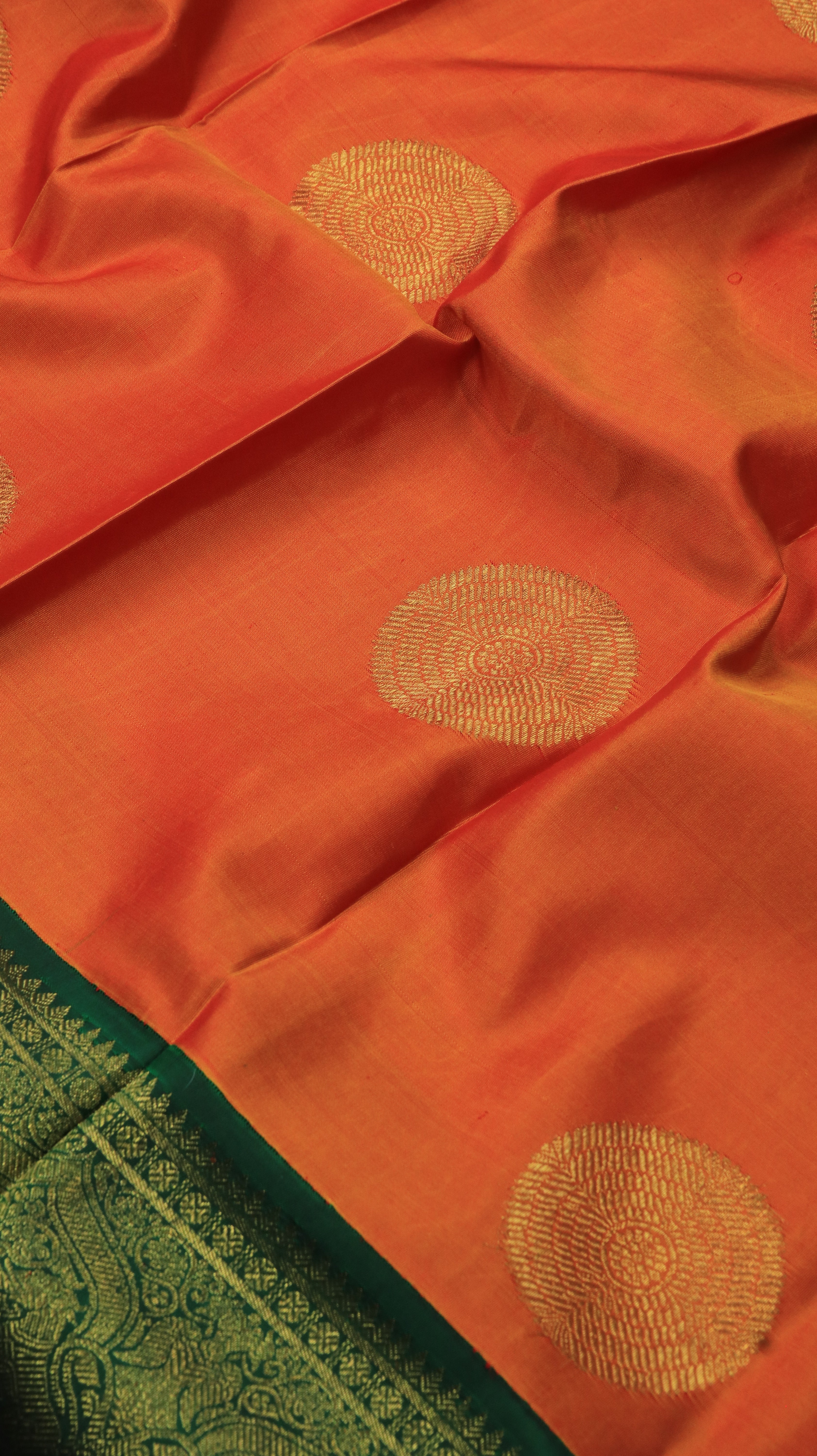 Coral Majesty | Kanjivaram