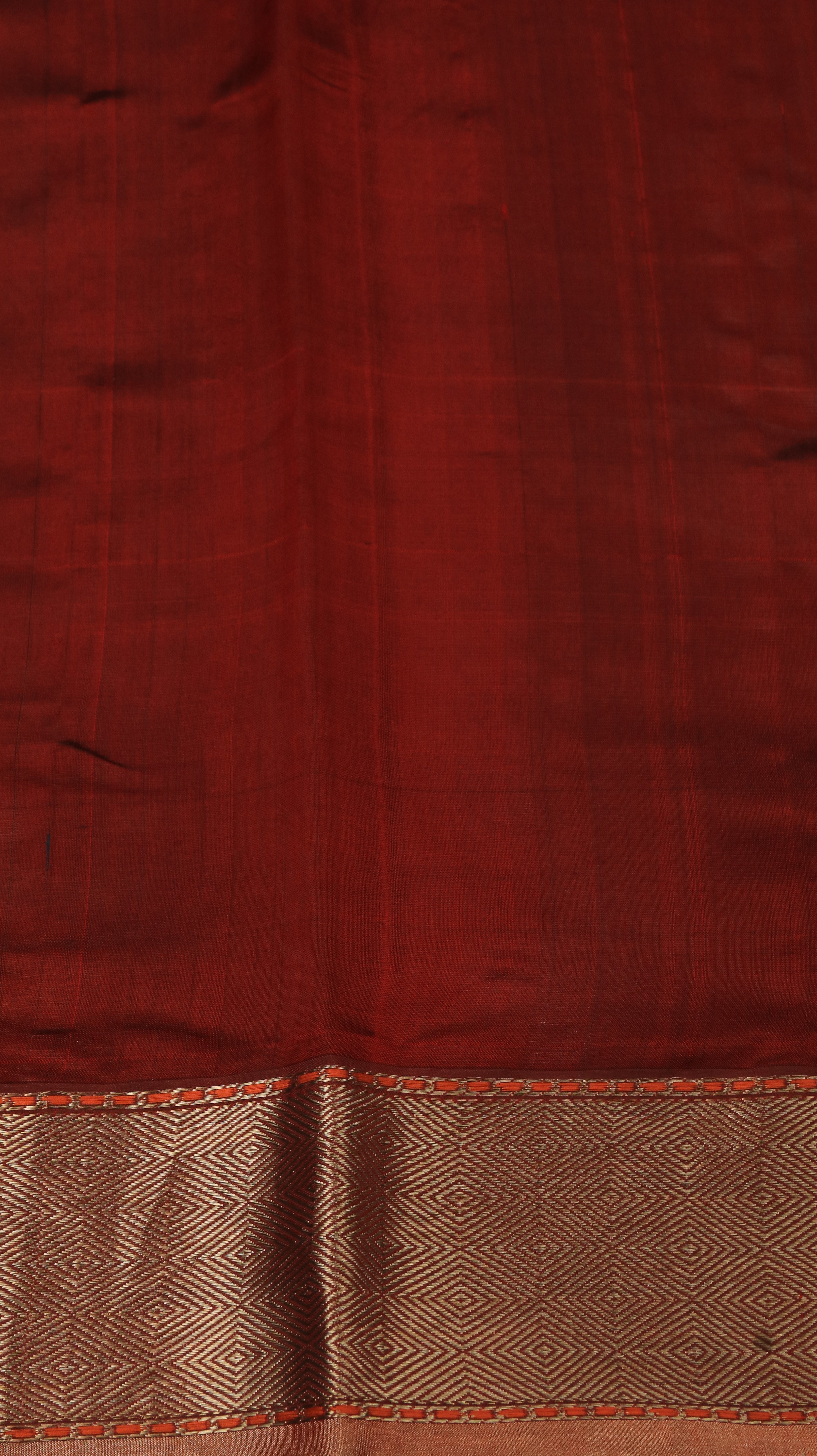 Velvet Vermilion | Chanderi