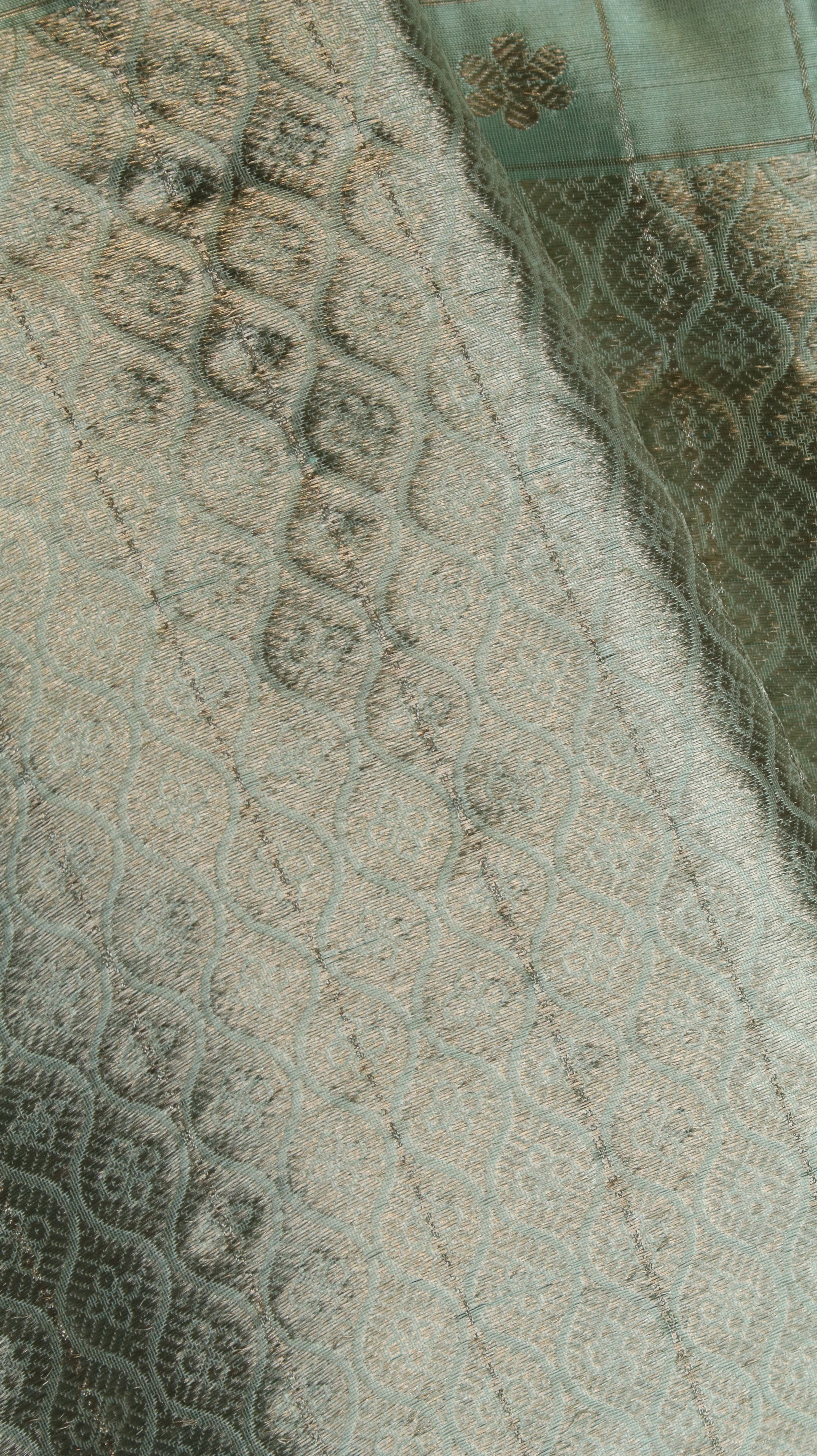 Frosted Jade | Chanderi