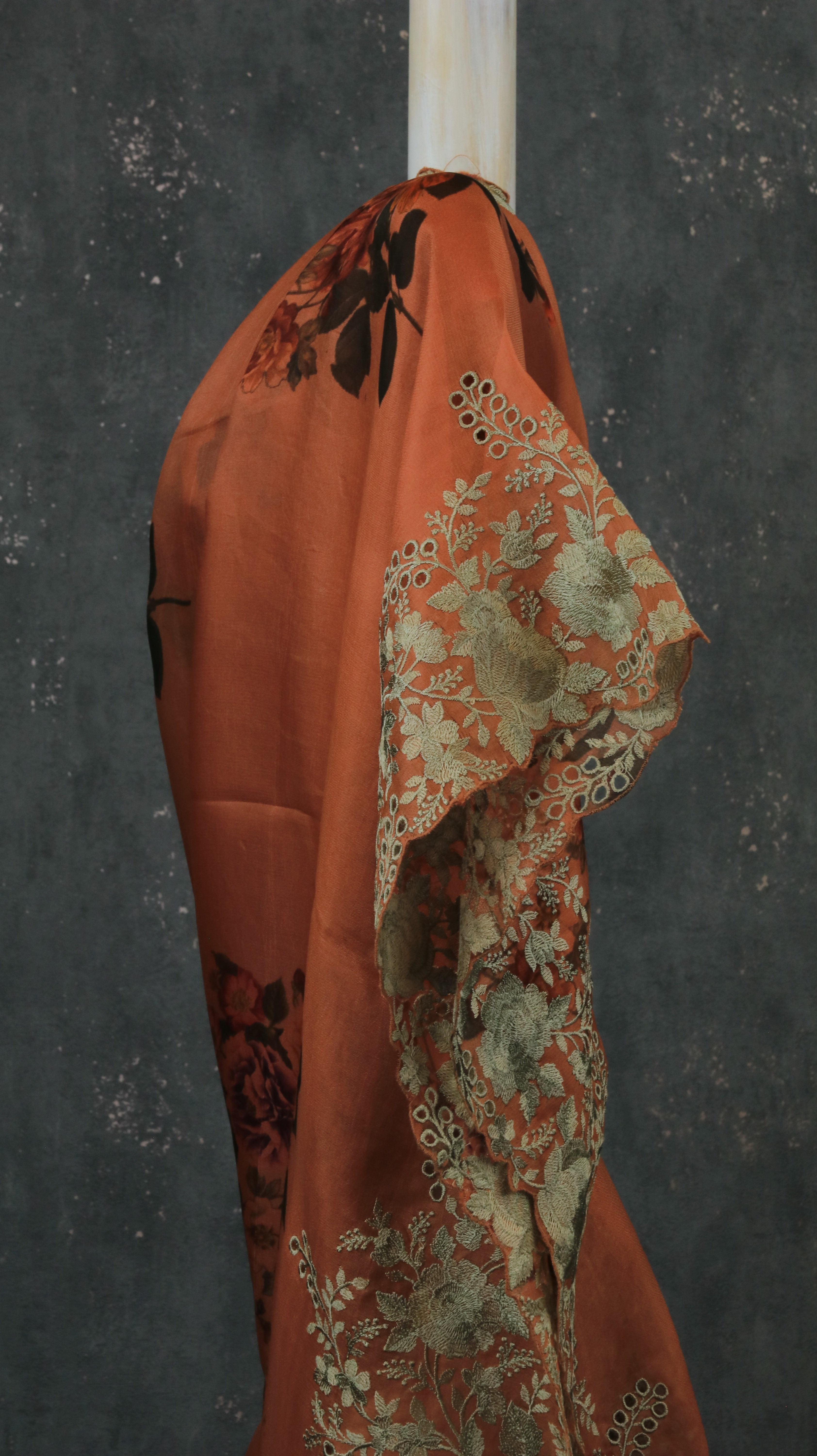 Earthen Zari | Organza