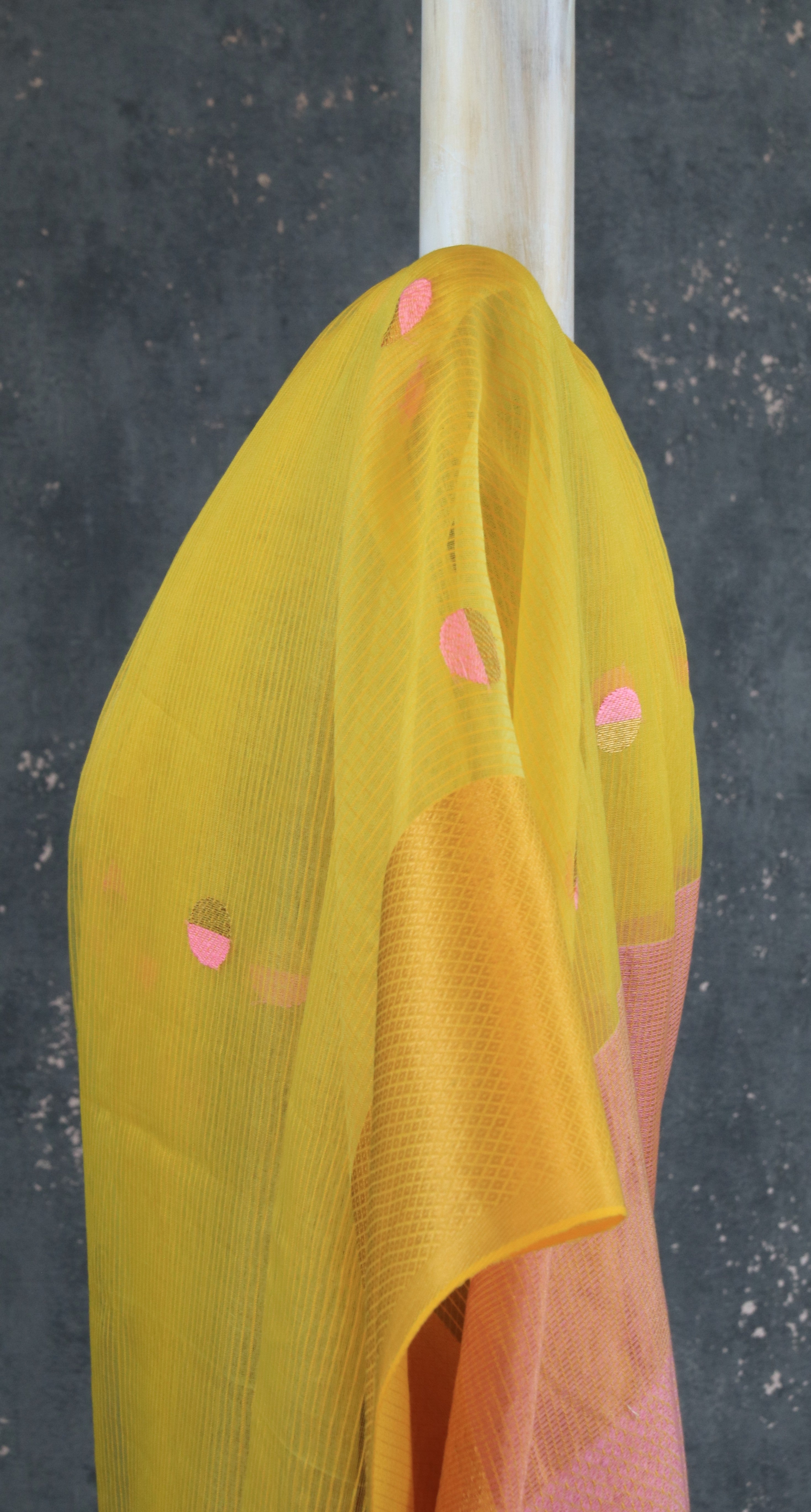 Lemon Rose | Jamdani