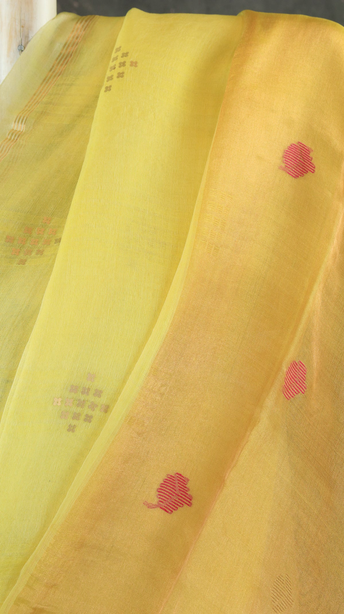 Marigold Blush | Jamdani