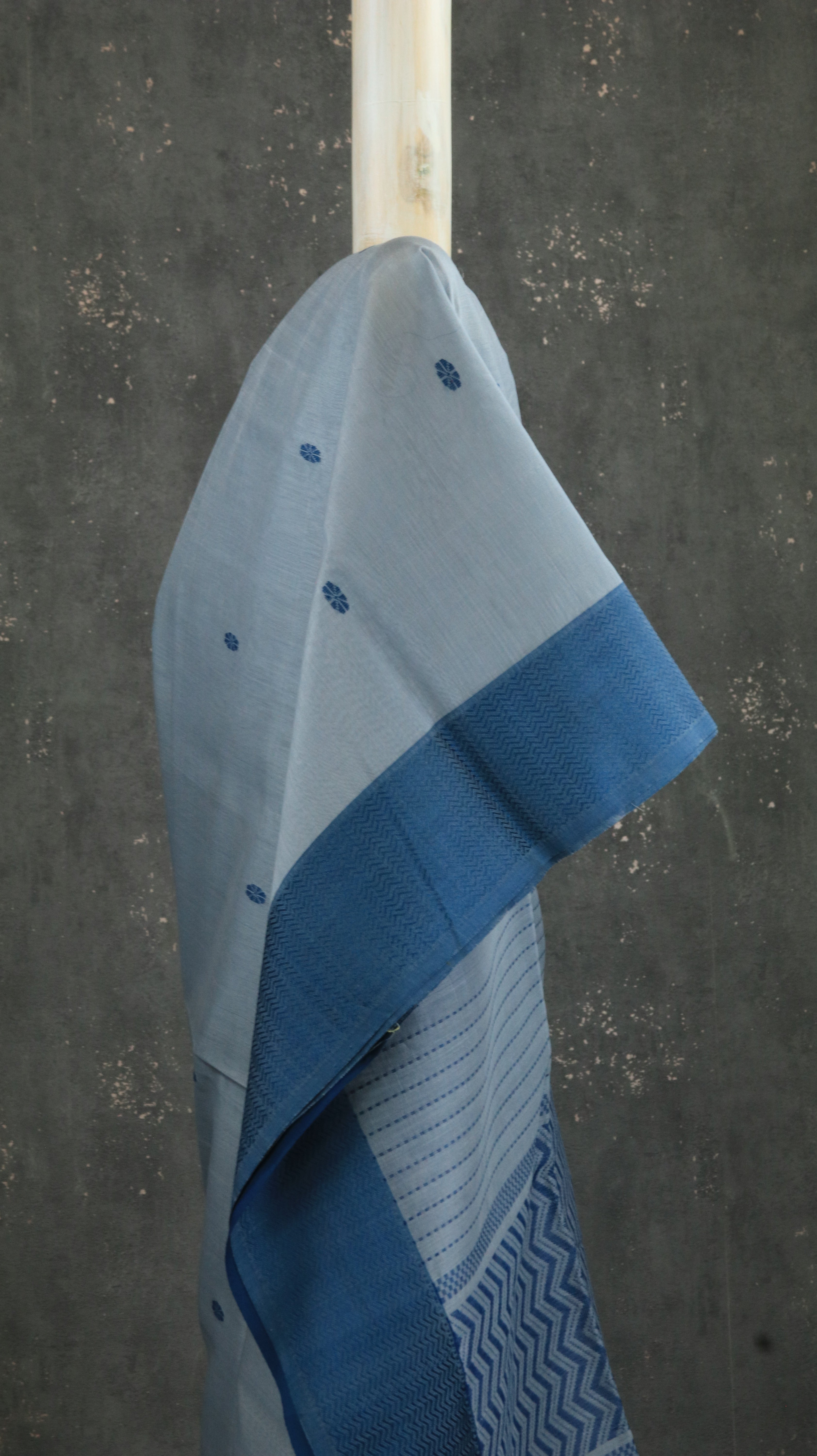 Powdered Blue Grace | Cotton Silk