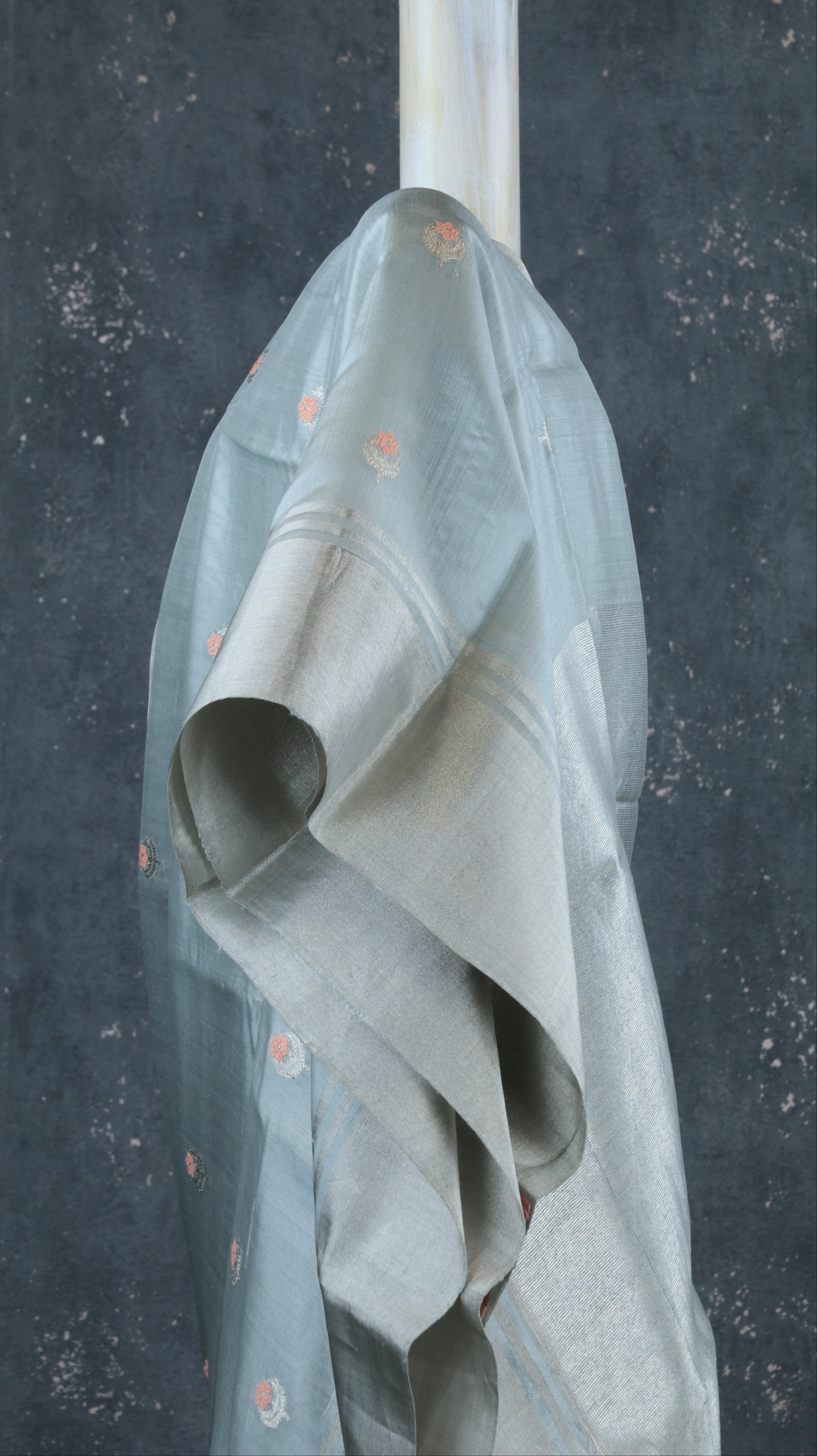 Whispering Frost | Chanderi