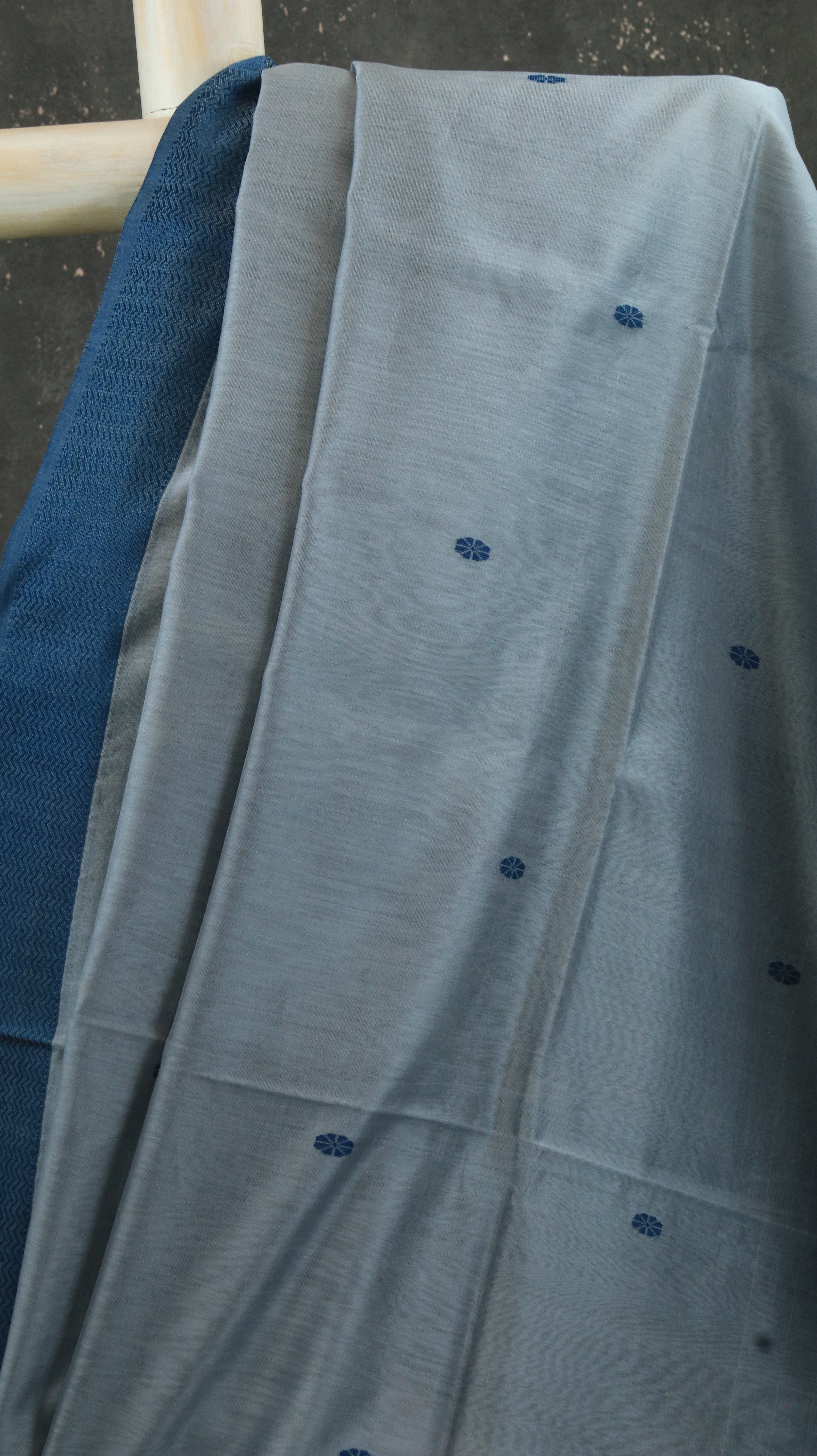 Powdered Blue Grace | Cotton Silk
