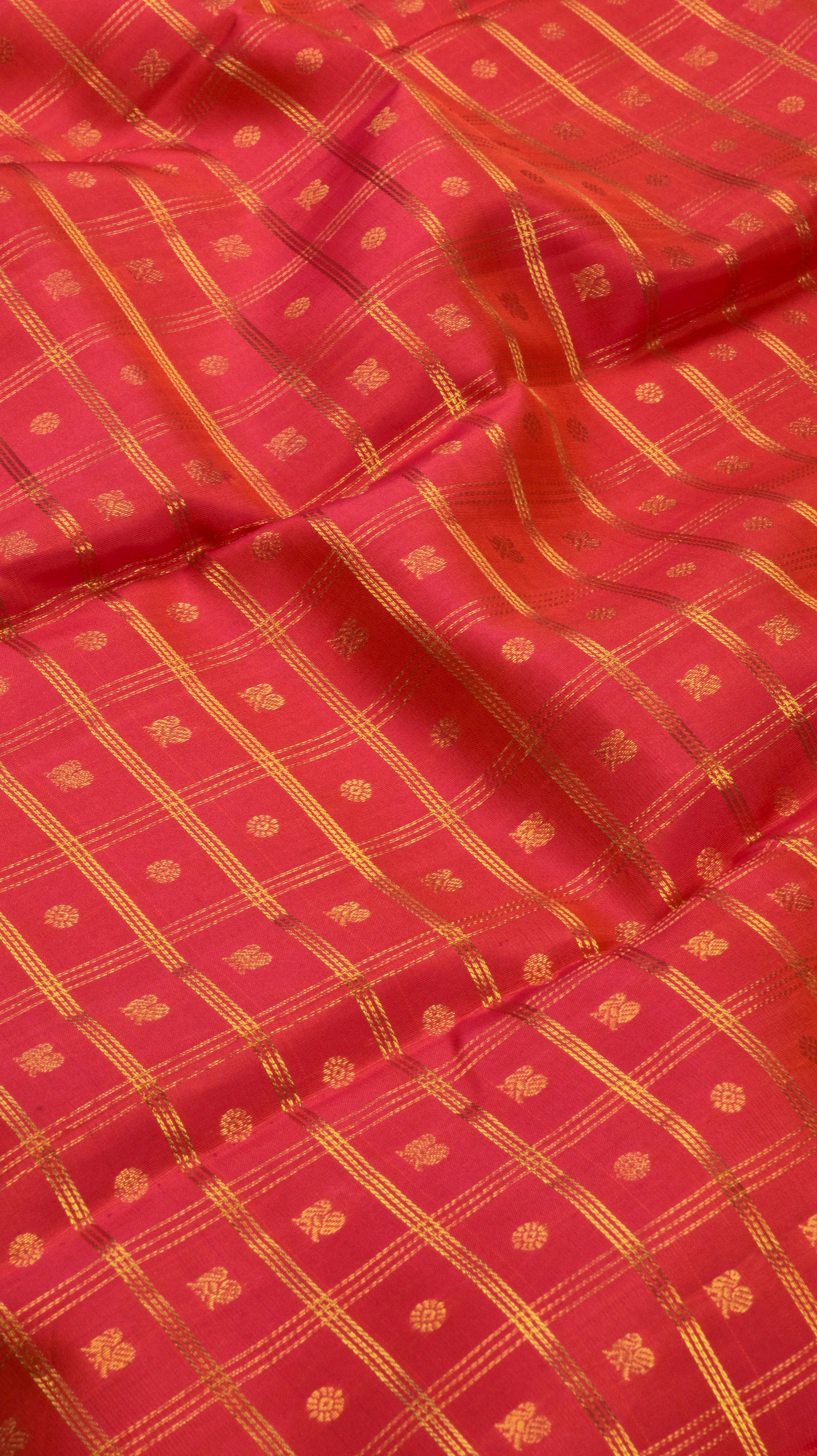 Red Ember Weave | Kanjivaram