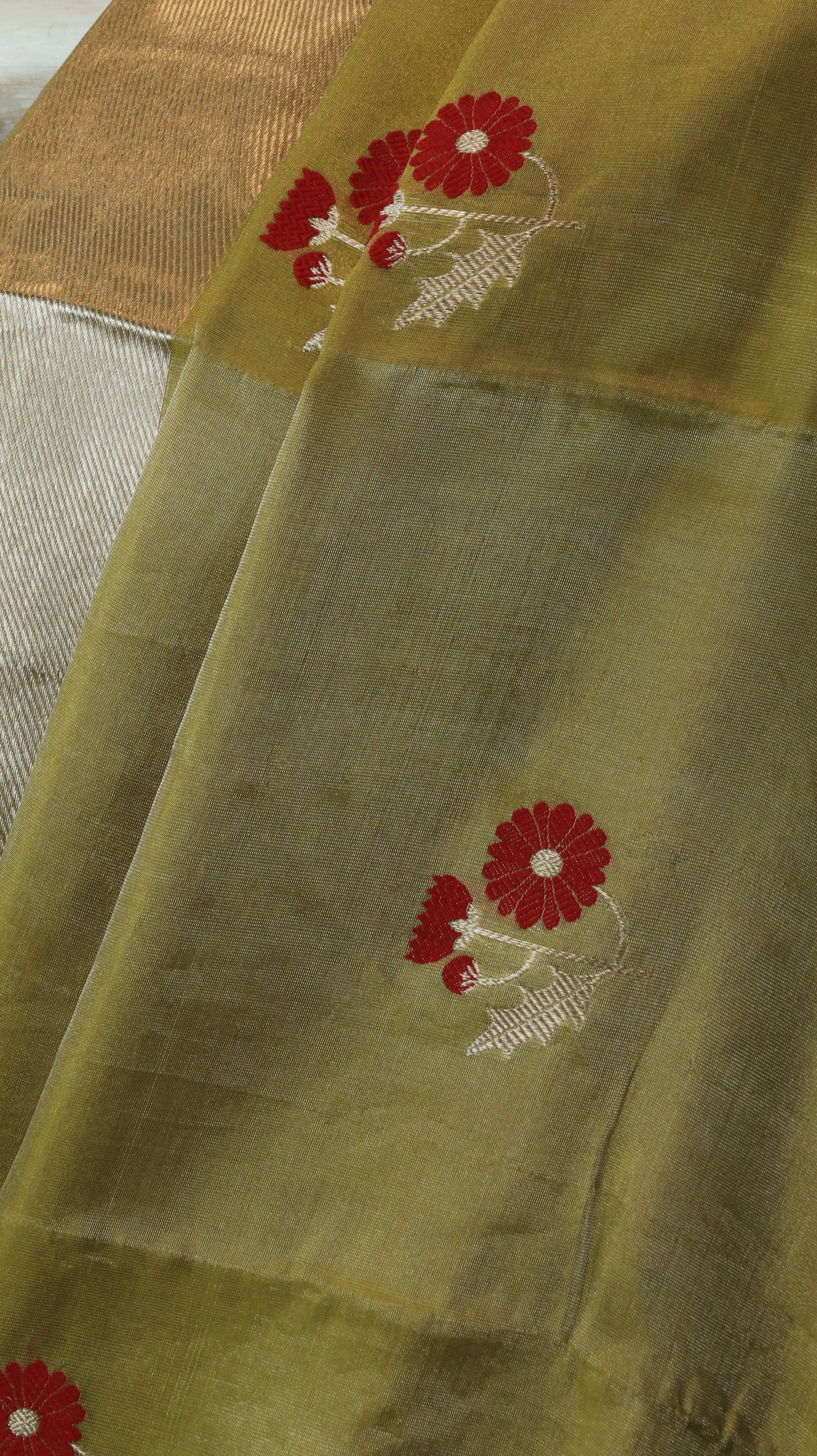 Olive Sonata | Chanderi