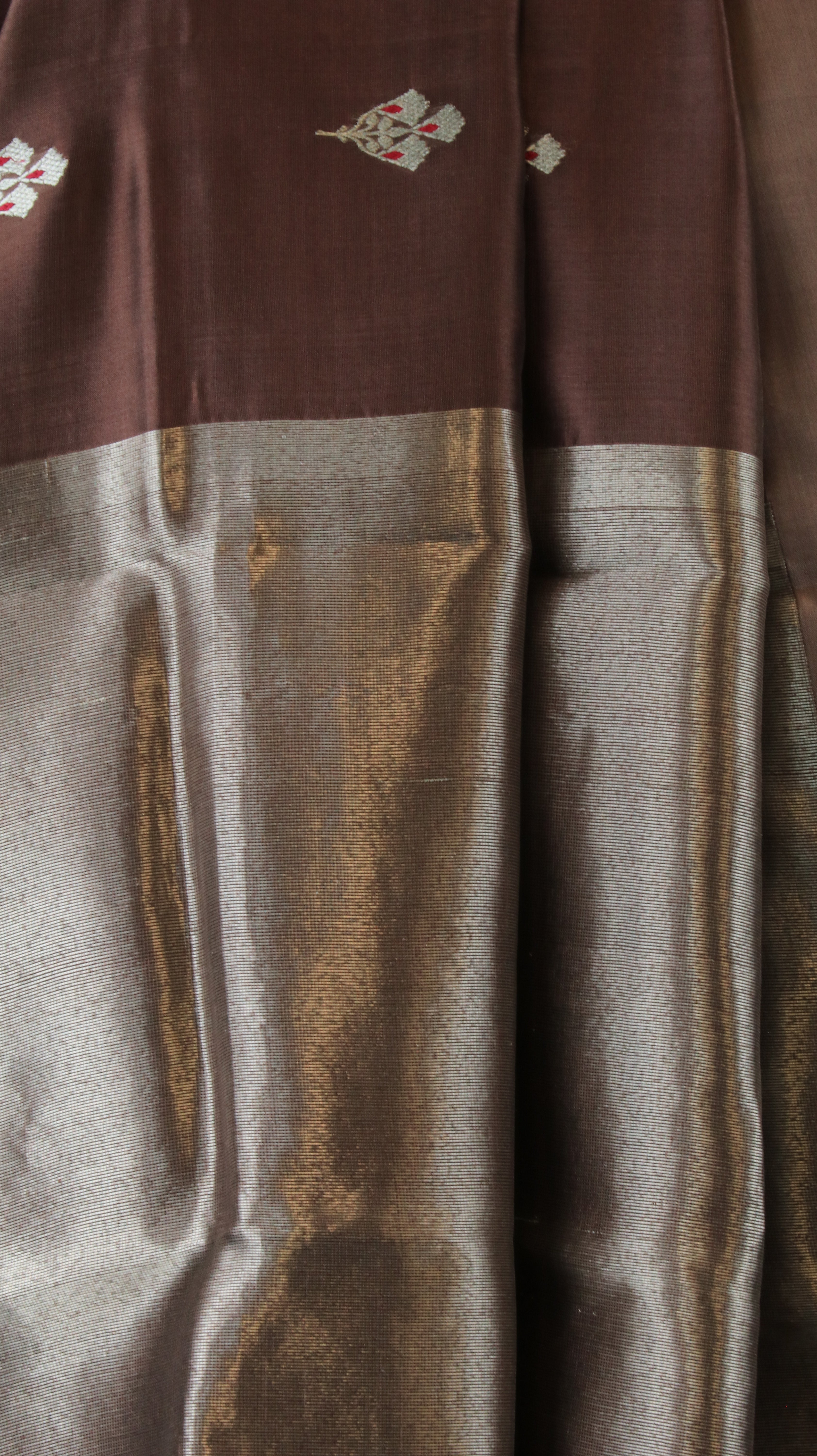 Midnight Mocha | Chanderi