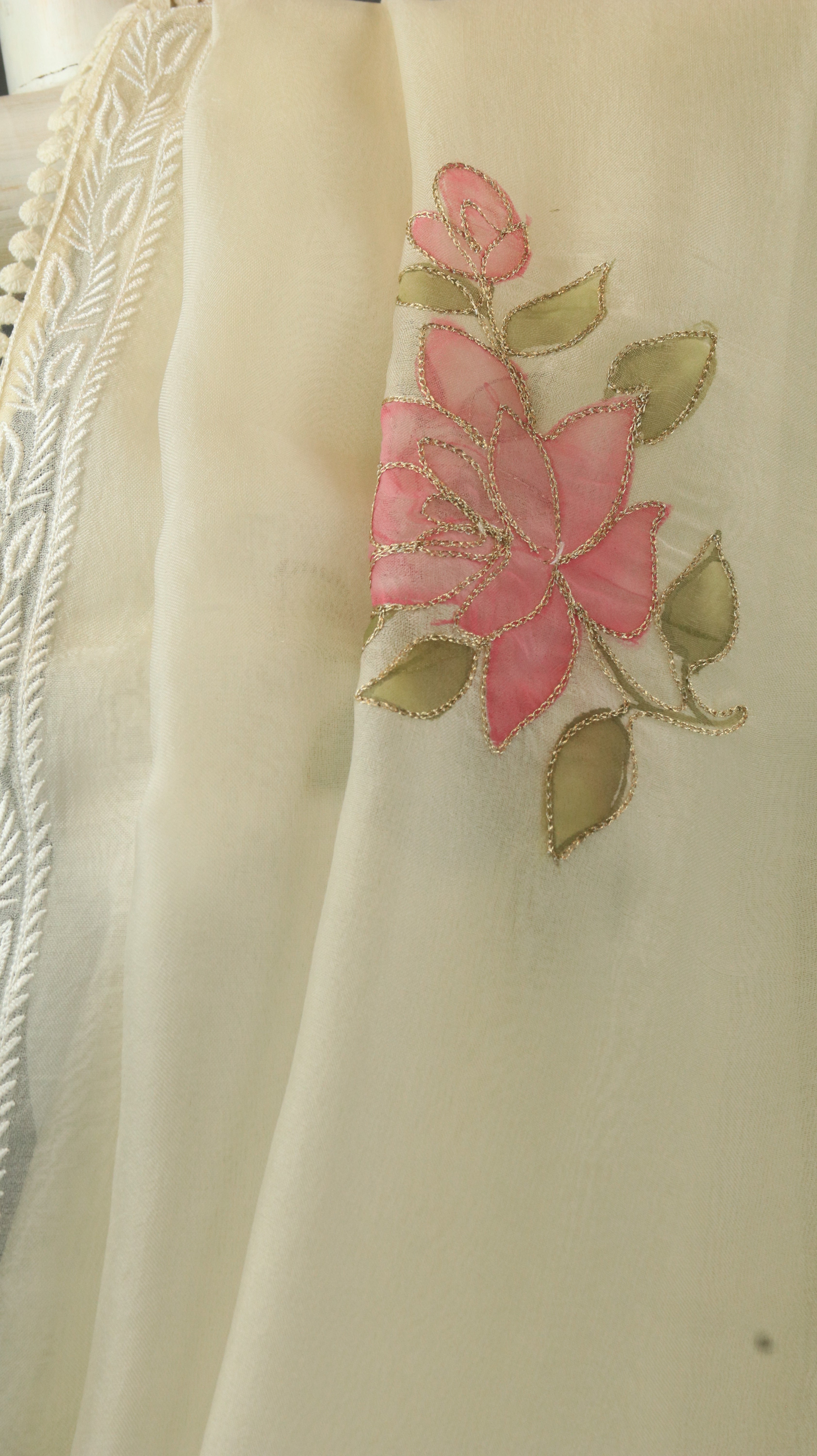 Ivory Blossom | Organza